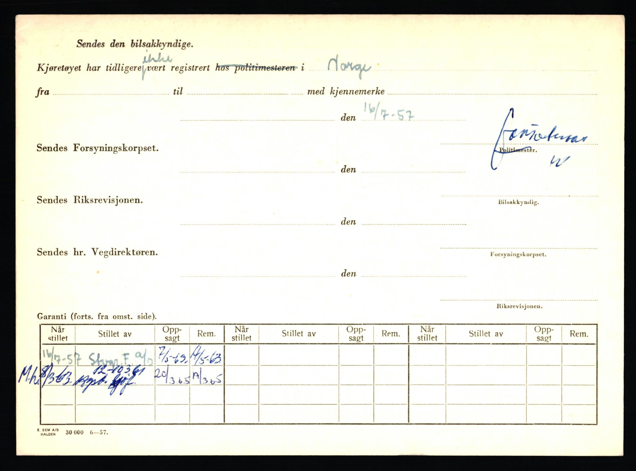 Stavanger trafikkstasjon, AV/SAST-A-101942/0/F/L0004: L-1000 - L-1349, 1930-1971, p. 148