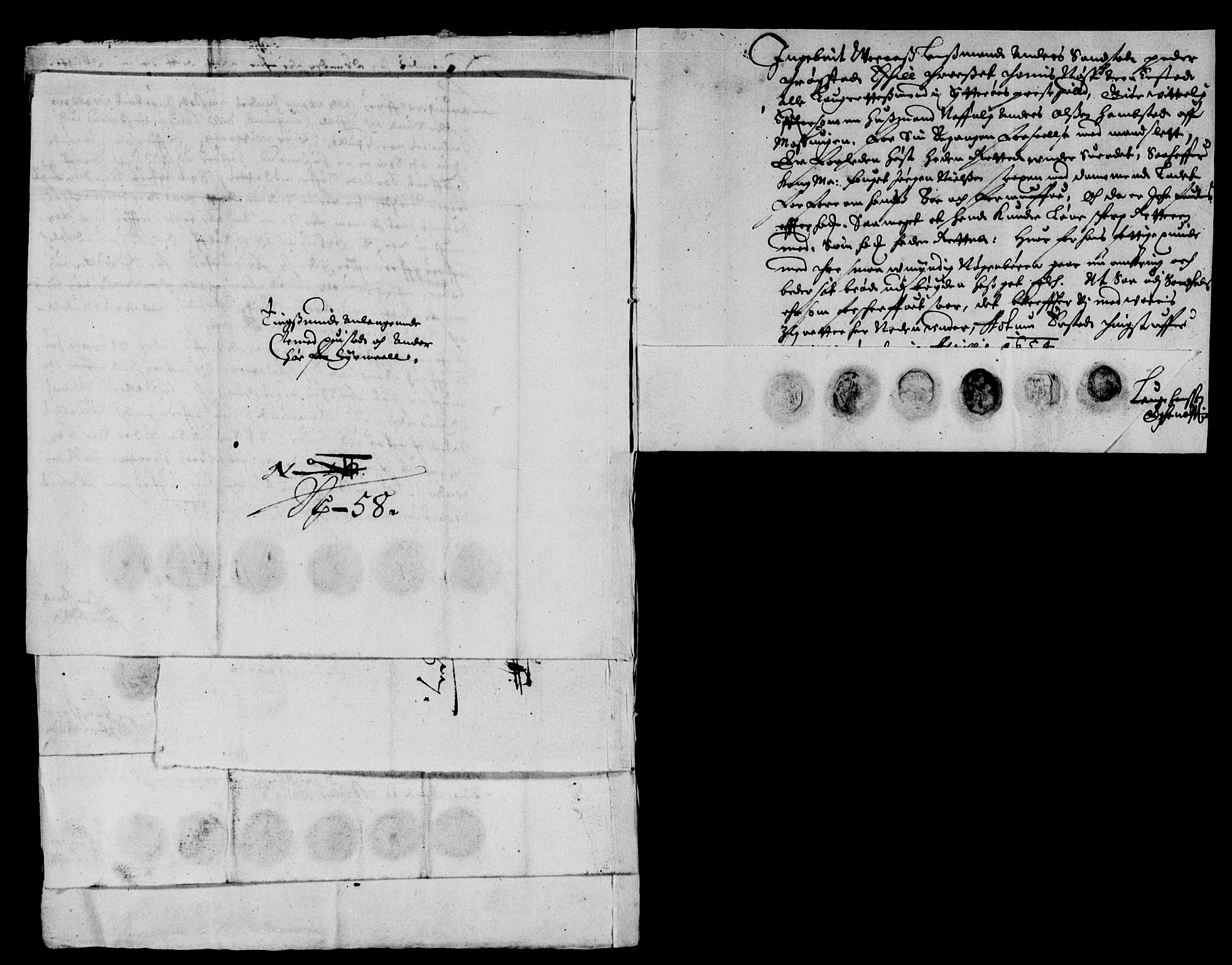 Rentekammeret inntil 1814, Reviderte regnskaper, Lensregnskaper, RA/EA-5023/R/Rb/Rbw/L0111: Trondheim len, 1652-1654