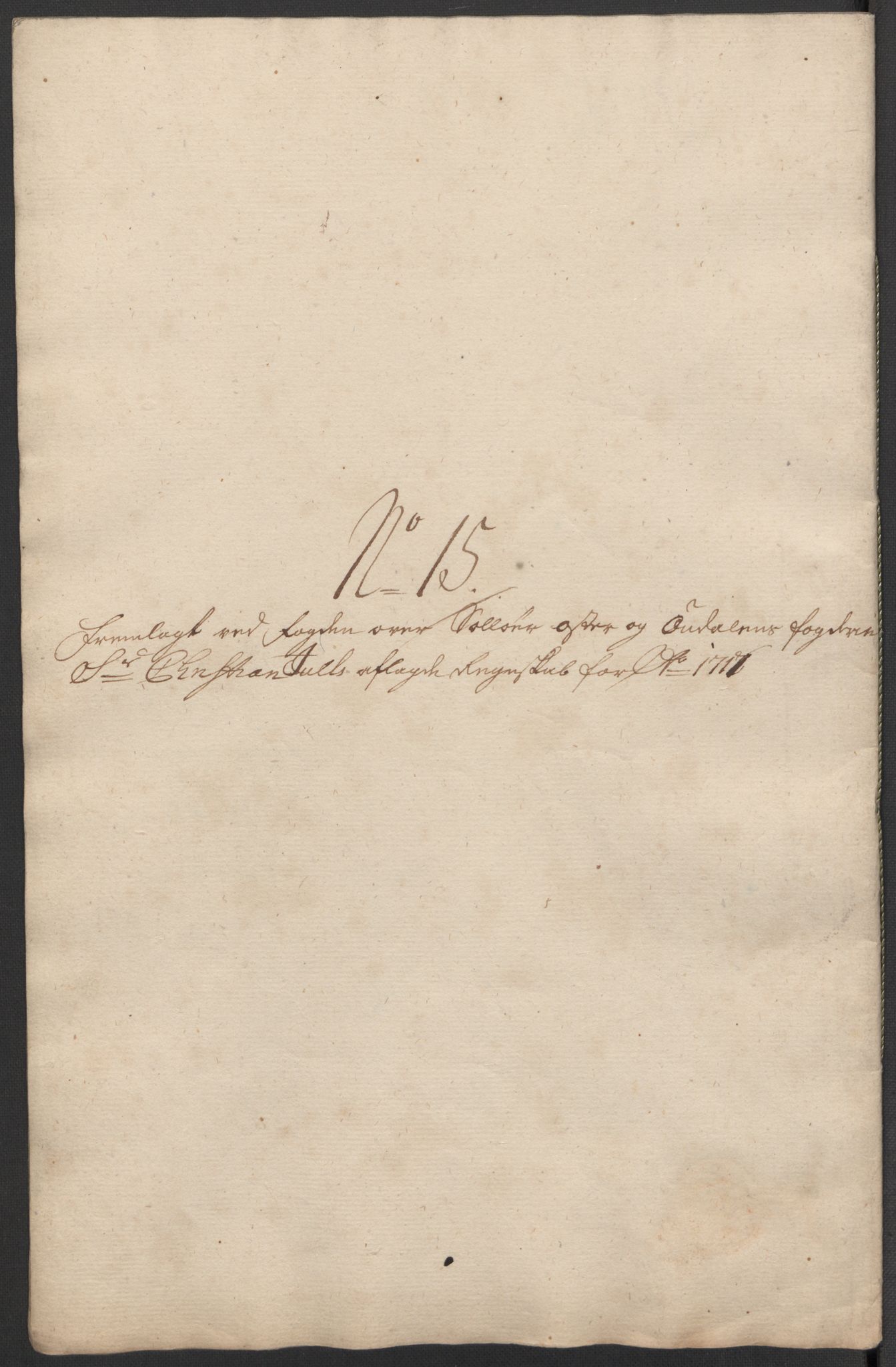 Rentekammeret inntil 1814, Reviderte regnskaper, Fogderegnskap, RA/EA-4092/R13/L0856: Fogderegnskap Solør, Odal og Østerdal, 1717, p. 301