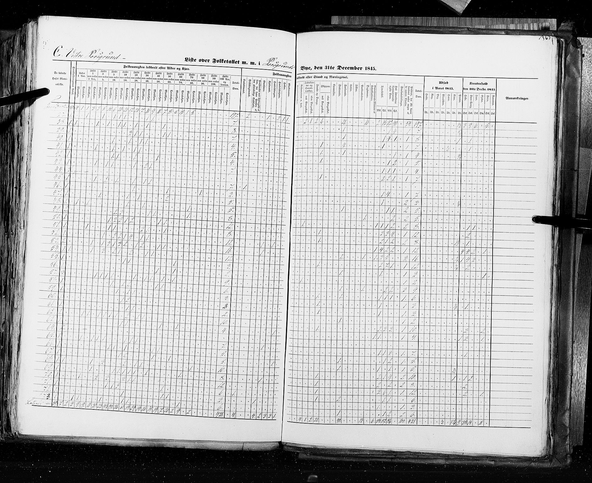 RA, Census 1845, vol. 10: Cities, 1845, p. 363