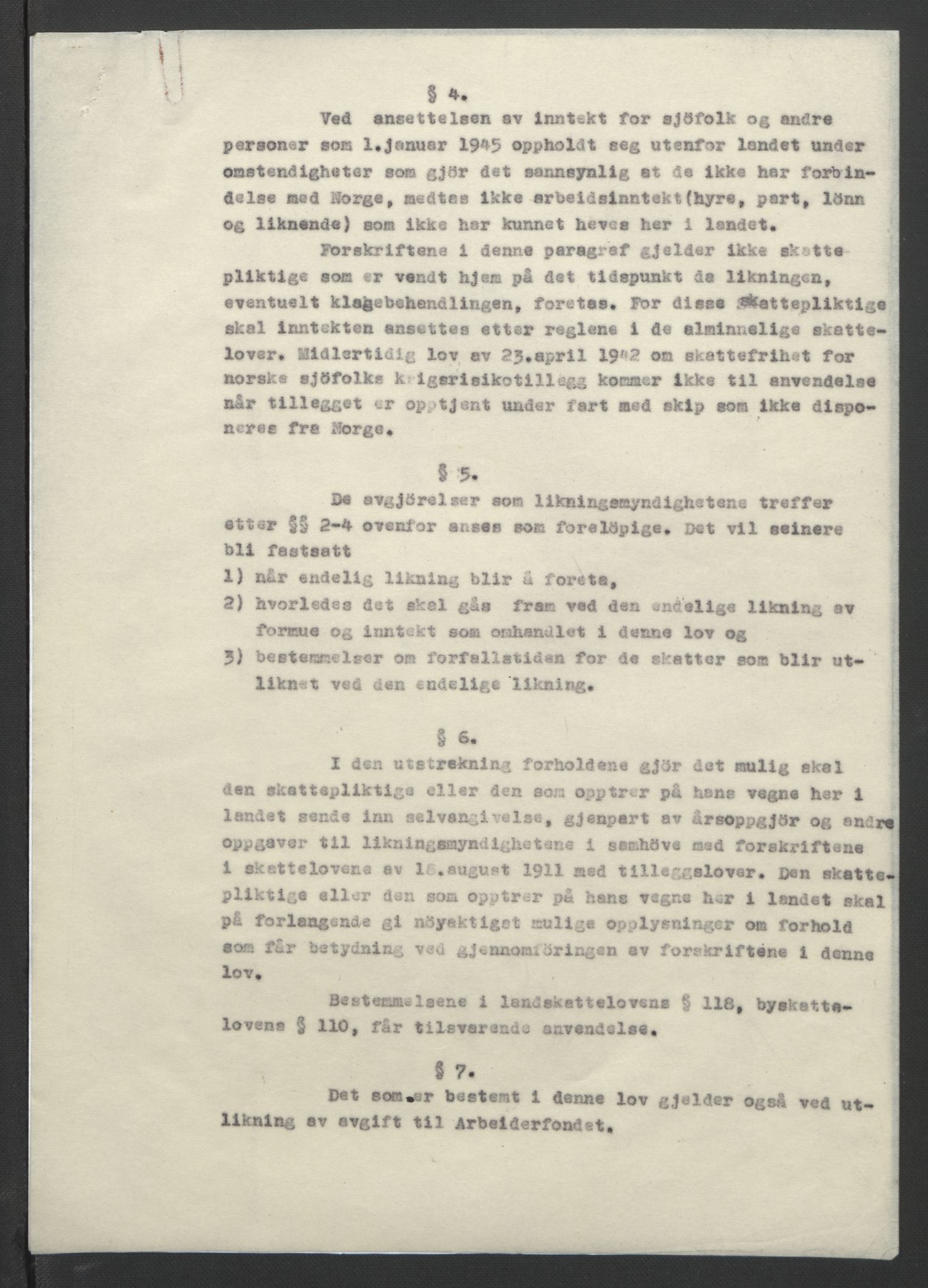 NS-administrasjonen 1940-1945 (Statsrådsekretariatet, de kommisariske statsråder mm), RA/S-4279/D/Db/L0090: Foredrag til vedtak utenfor ministermøte, 1942-1945, p. 684