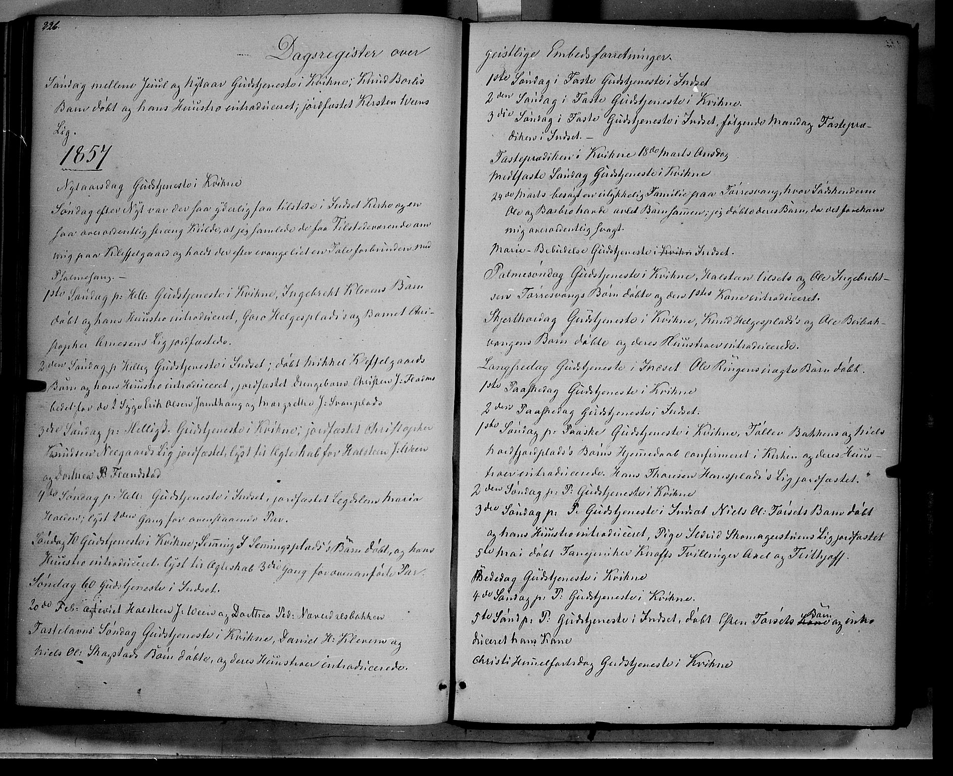 Kvikne prestekontor, AV/SAH-PREST-064/H/Ha/Haa/L0005: Parish register (official) no. 5, 1841-1862, p. 226