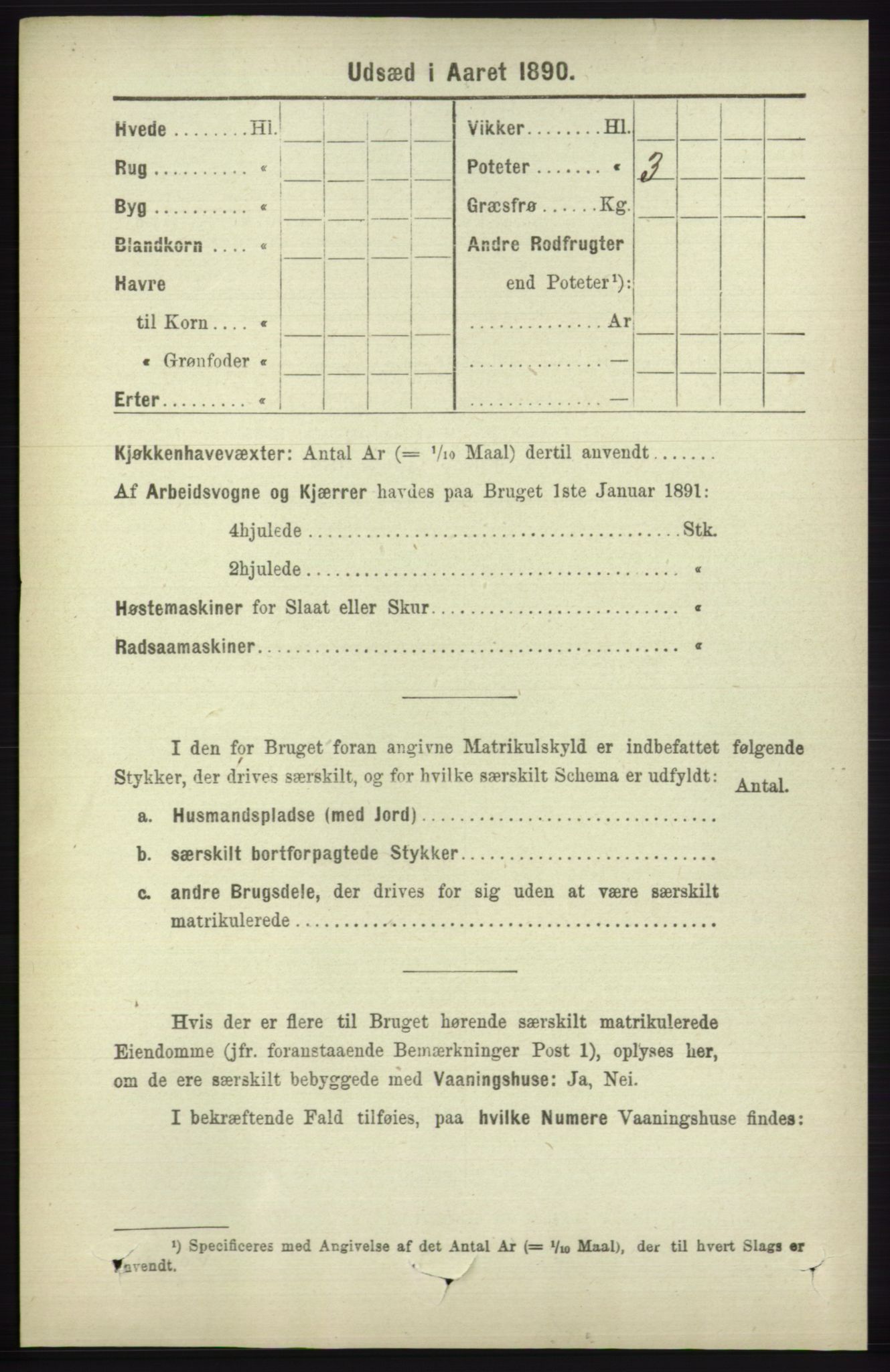 RA, 1891 census for 1230 Ullensvang, 1891, p. 7131