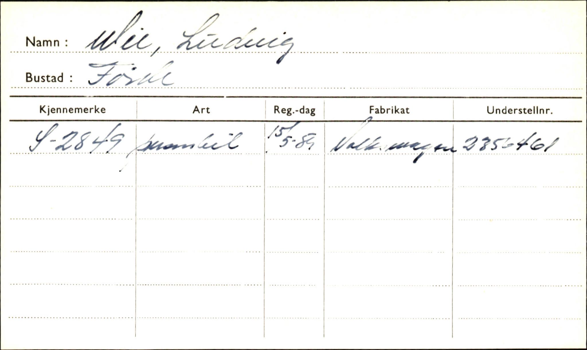 Statens vegvesen, Sogn og Fjordane vegkontor, AV/SAB-A-5301/4/F/L0002: Eigarregister Fjordane til 1.6.1961, 1930-1961, p. 590