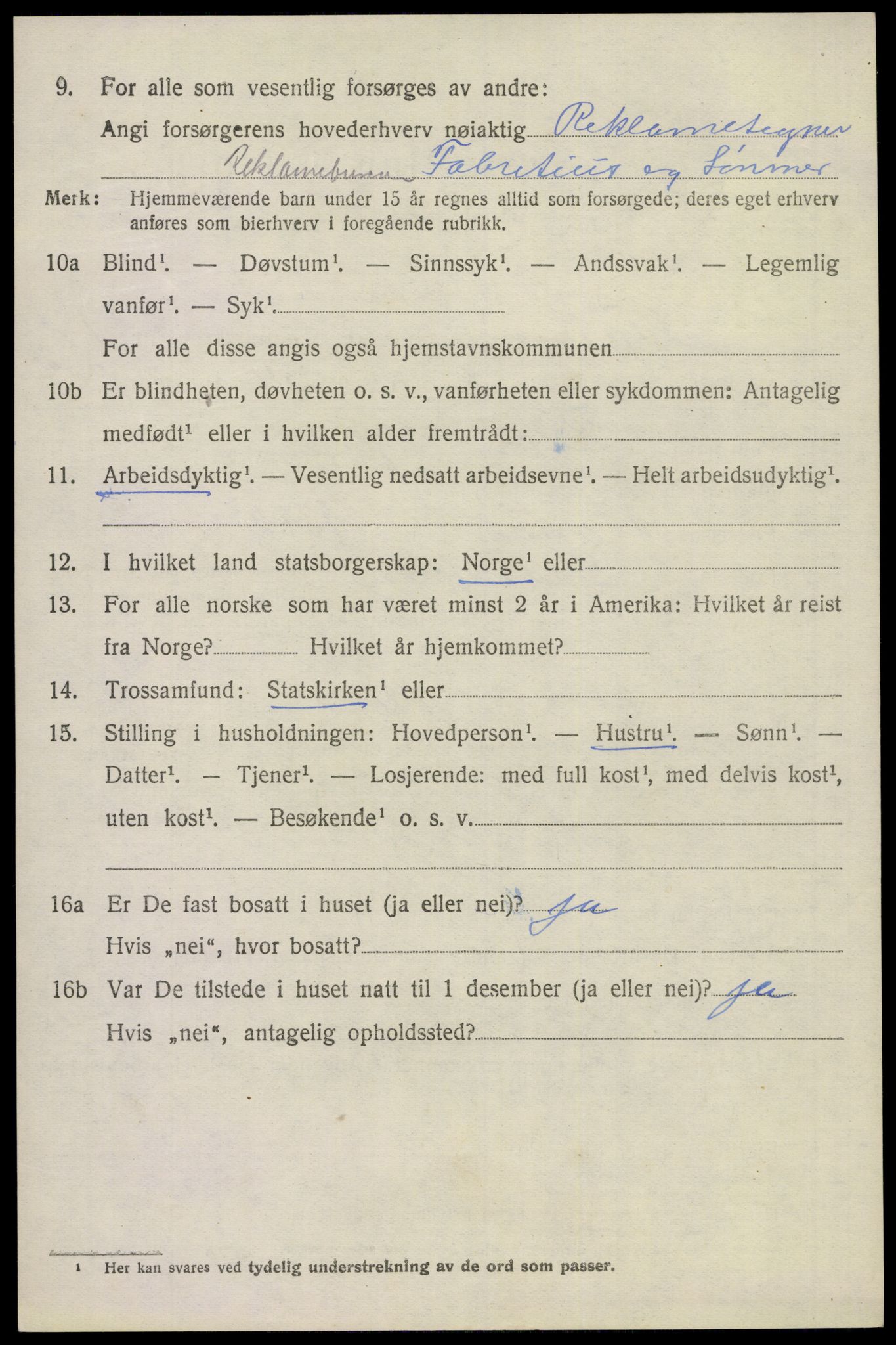 SAKO, 1920 census for Gjerpen, 1920, p. 17825