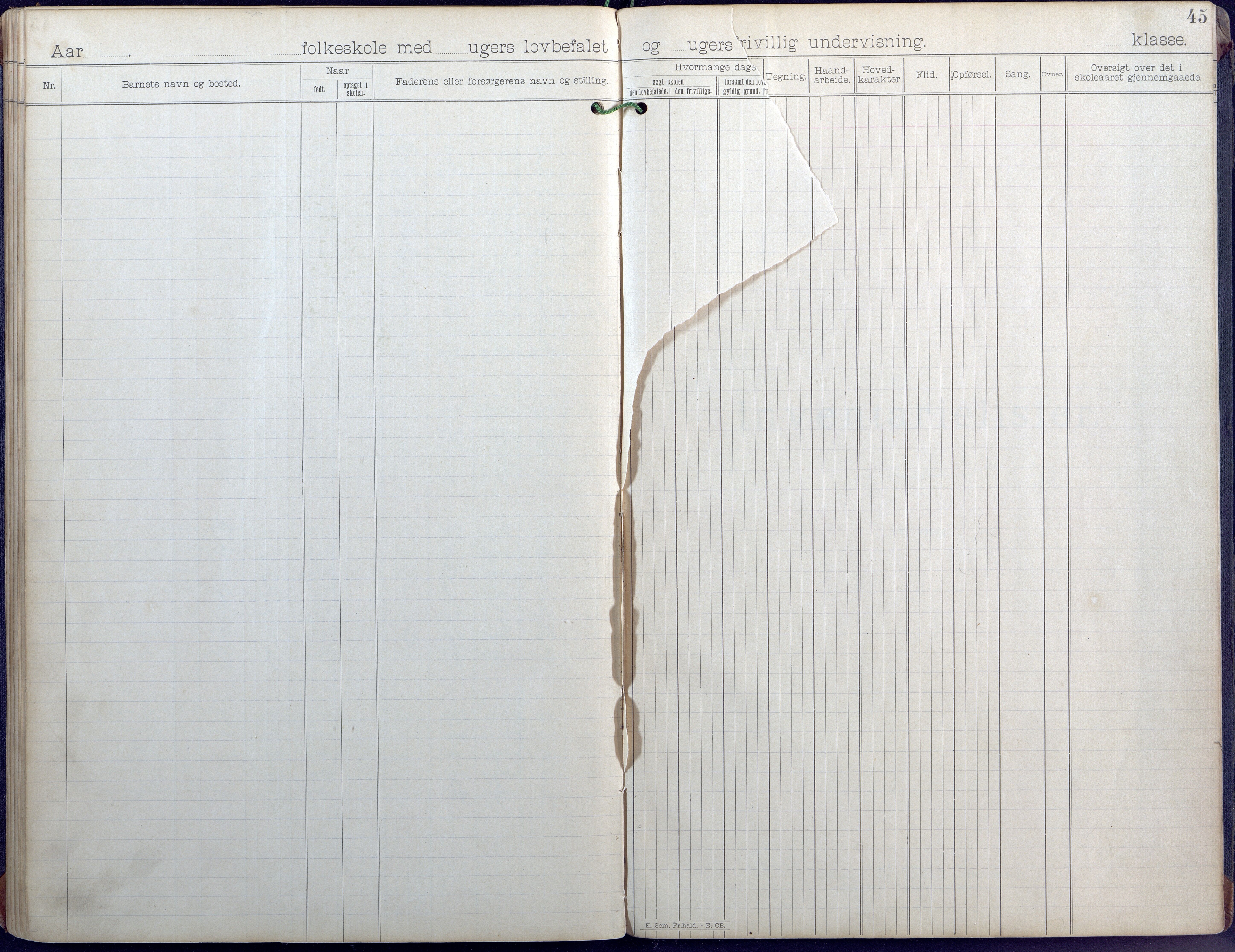 Evje kommune, Flatbygd/Løvås/Syrtveit skolekrets, AAKS/KA0937-550b/F1/L0001: Skoleprotokoll, 1893-1944, p. 40