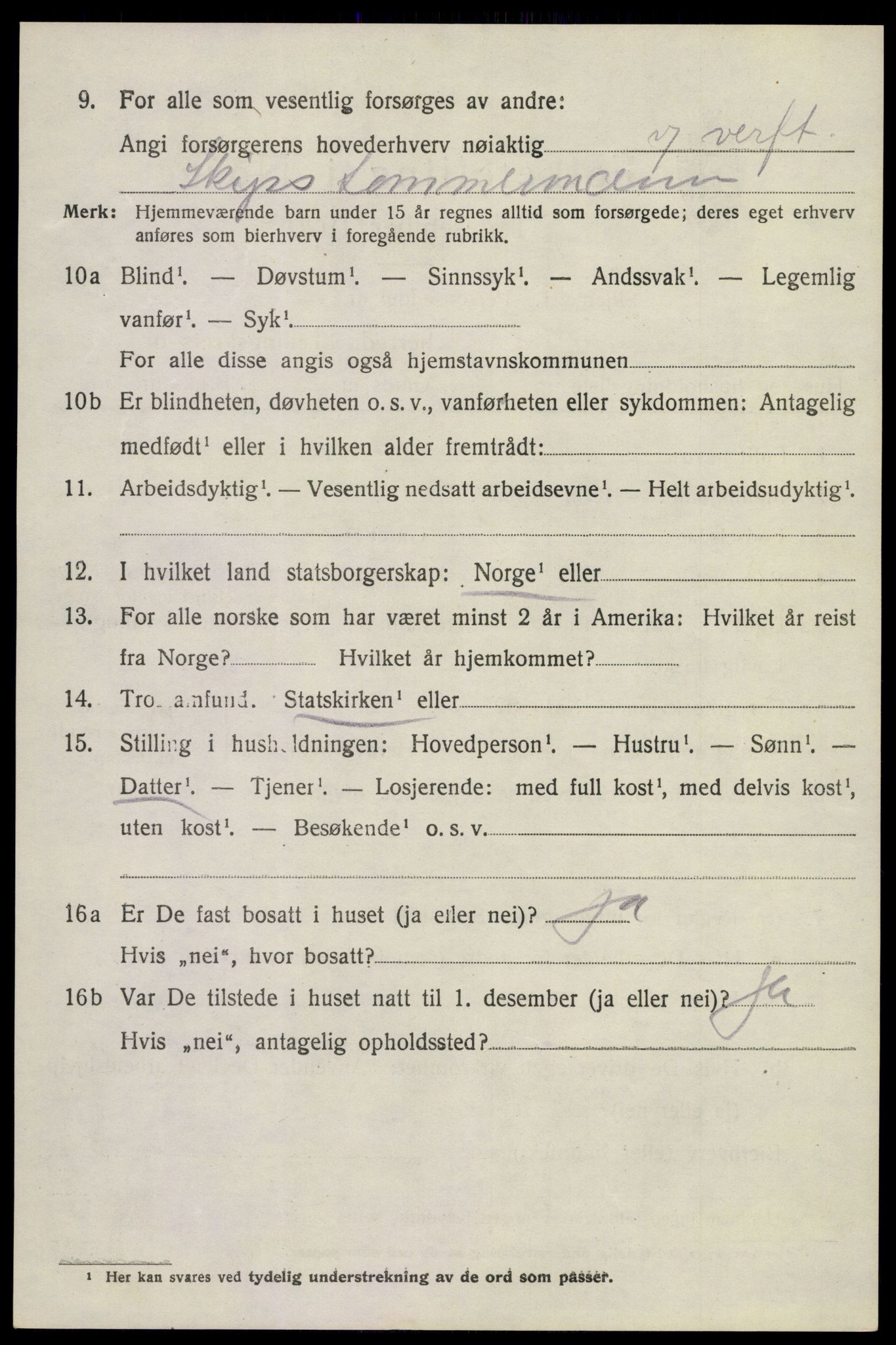 SAKO, 1920 census for Røyken, 1920, p. 10933