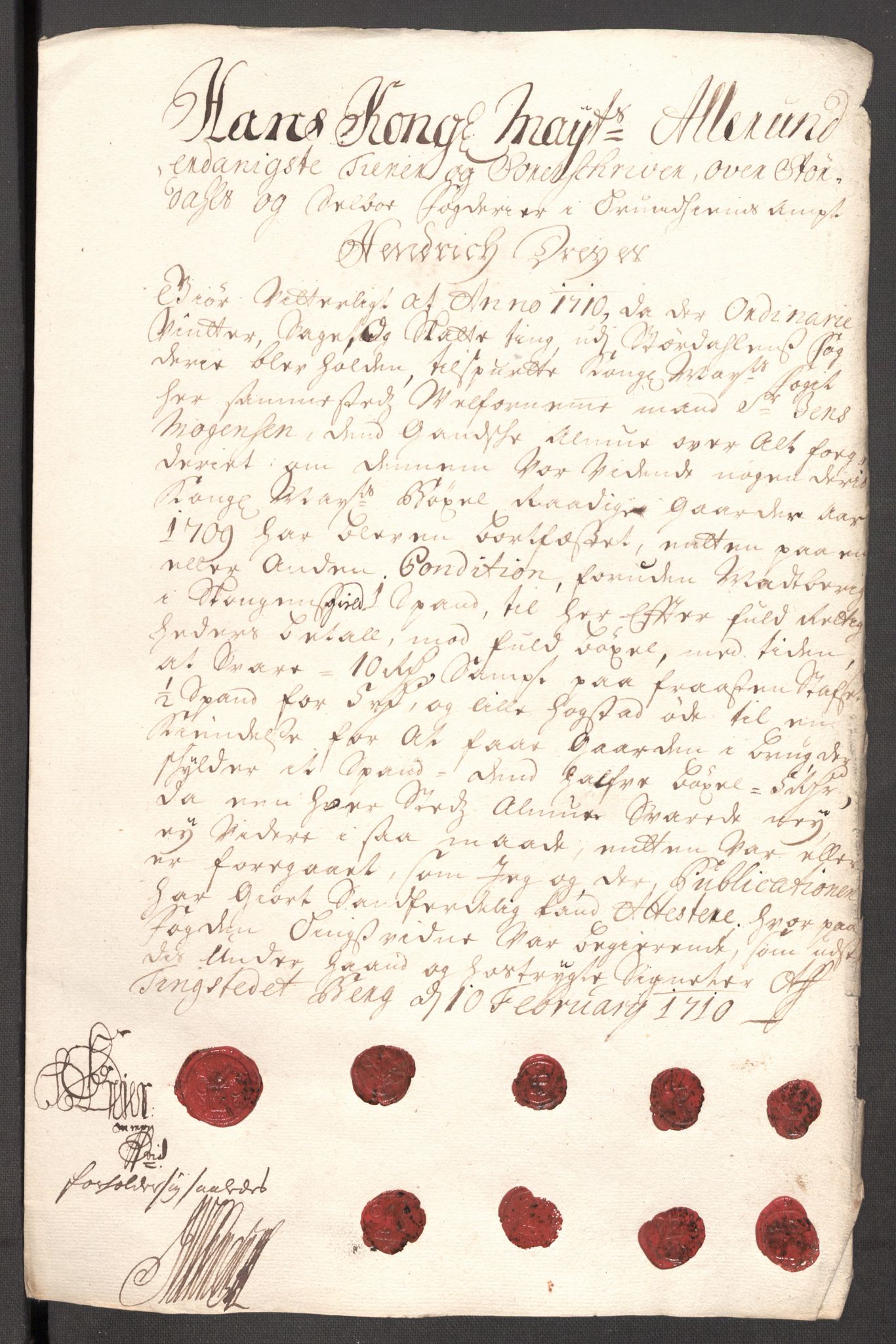 Rentekammeret inntil 1814, Reviderte regnskaper, Fogderegnskap, RA/EA-4092/R62/L4199: Fogderegnskap Stjørdal og Verdal, 1709, p. 168