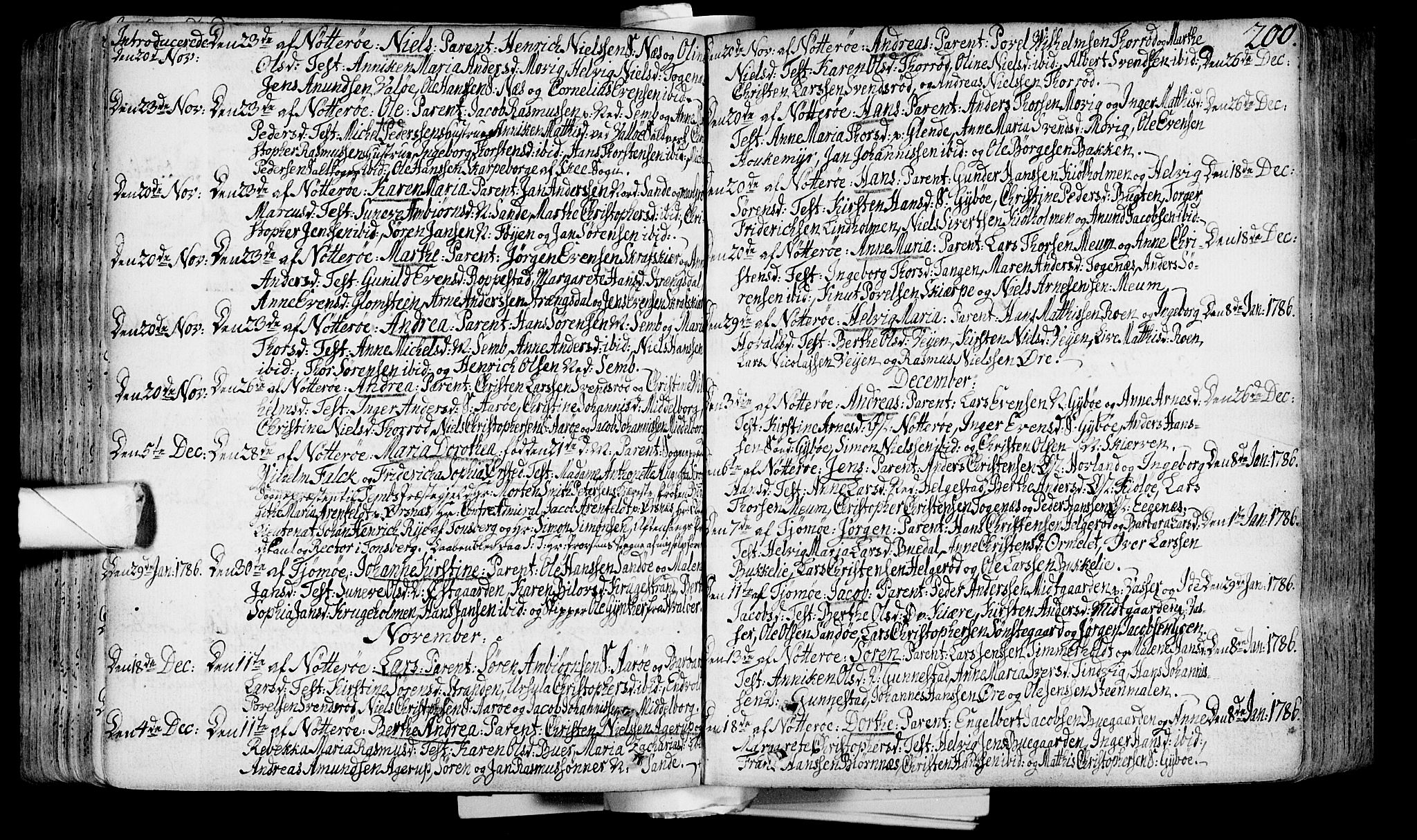 Nøtterøy kirkebøker, SAKO/A-354/F/Fa/L0002: Parish register (official) no. I 2, 1738-1790, p. 200
