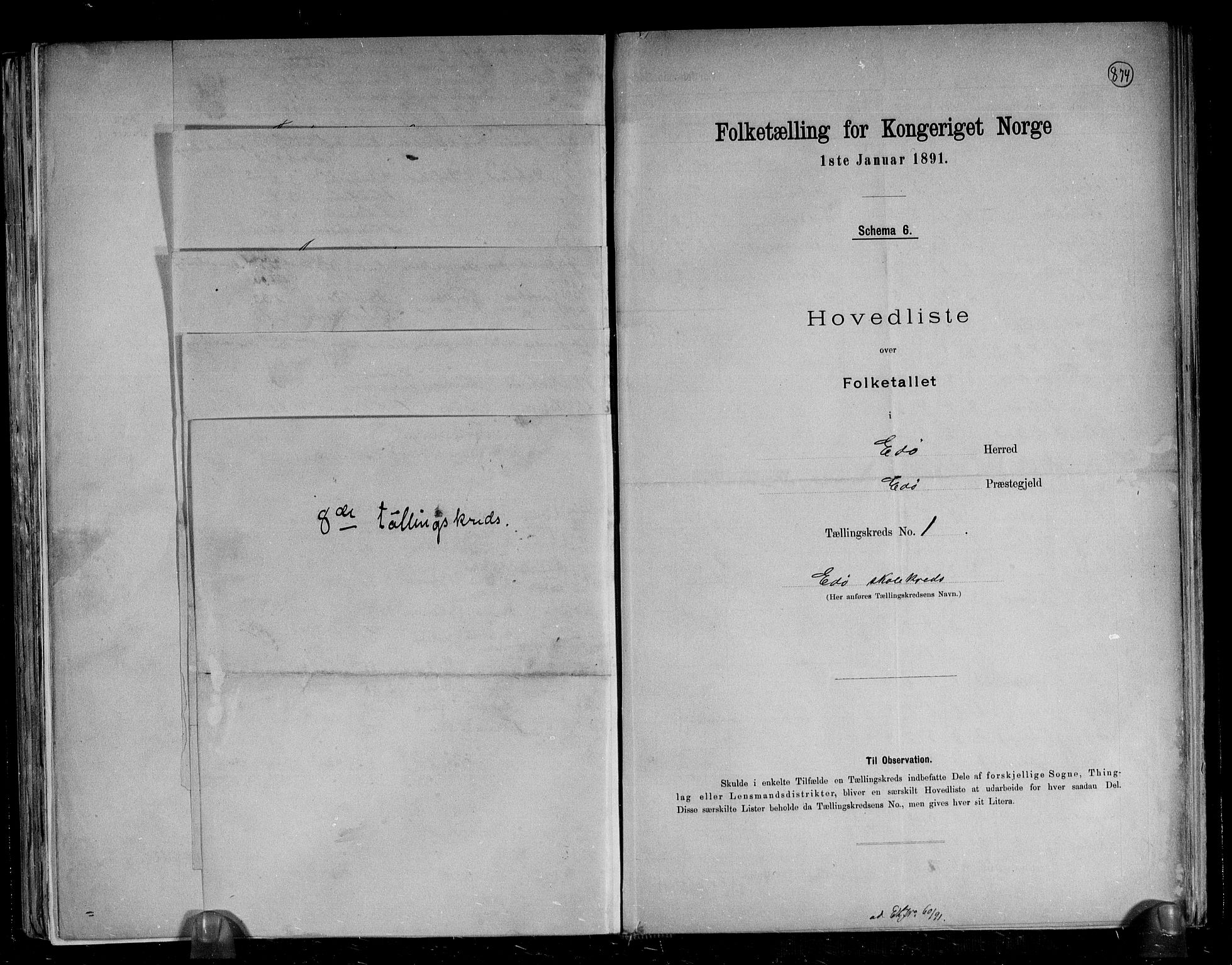 RA, 1891 census for 1573 Edøy, 1891, p. 9