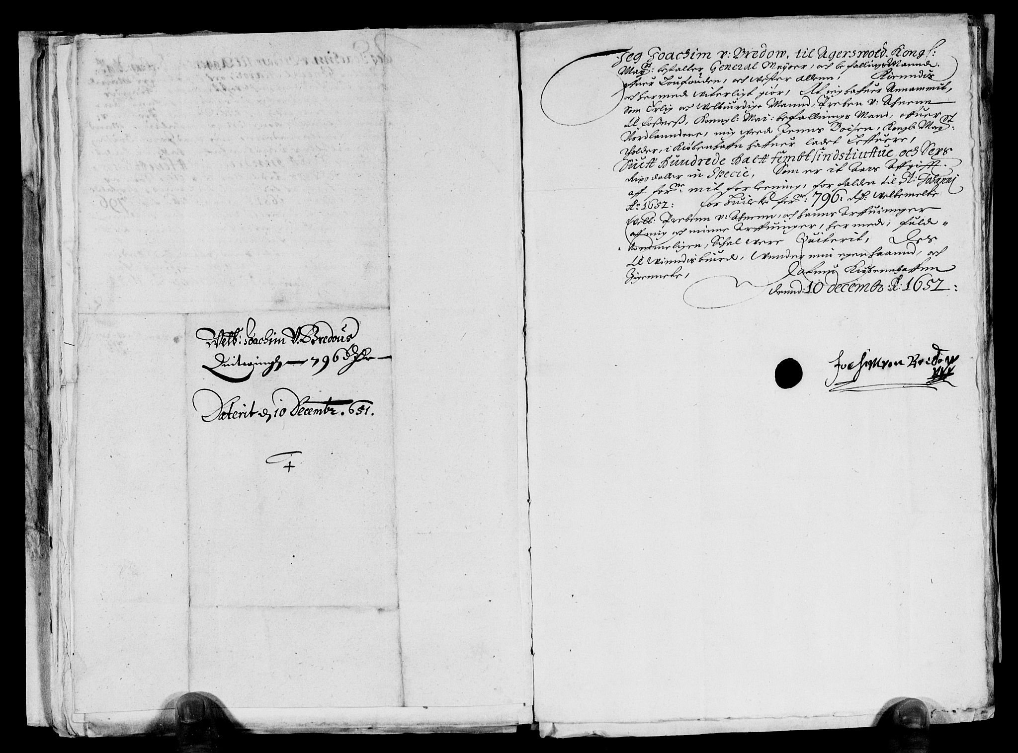 Rentekammeret inntil 1814, Reviderte regnskaper, Lensregnskaper, AV/RA-EA-5023/R/Rb/Rbz/L0038: Nordlandenes len, 1646-1661