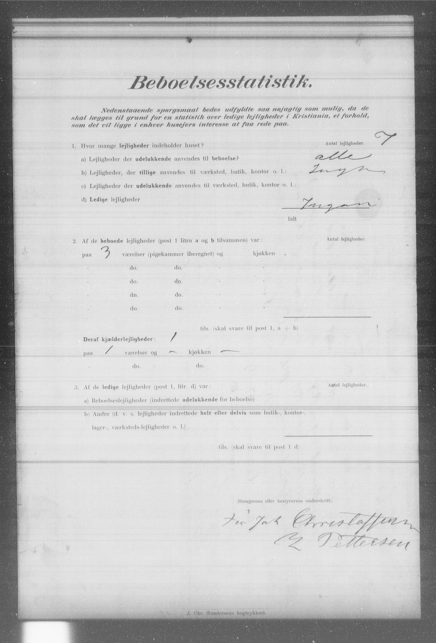 OBA, Municipal Census 1902 for Kristiania, 1902, p. 9865