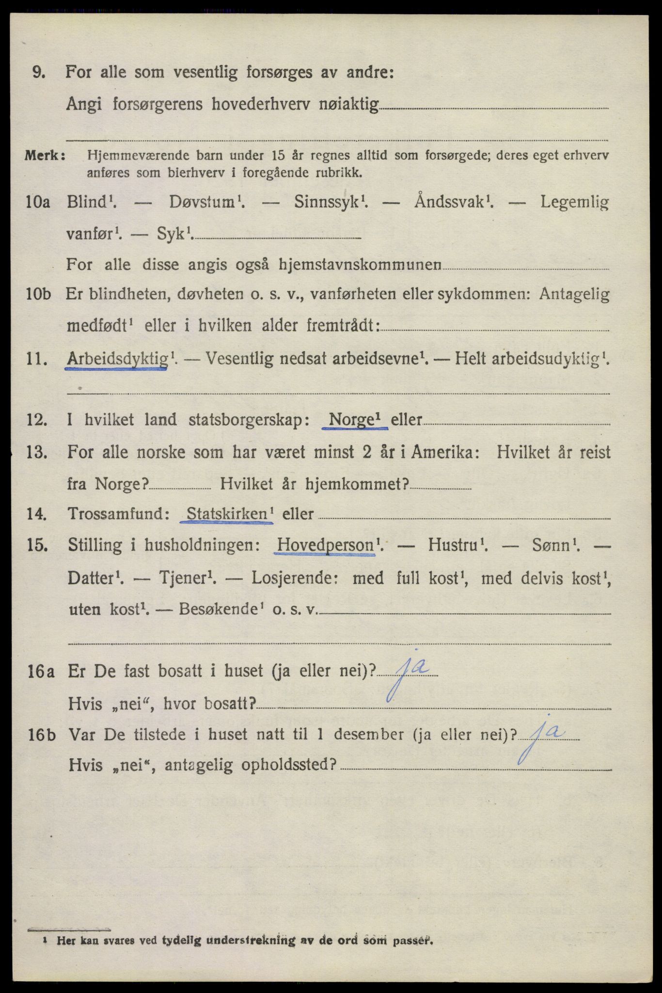 SAKO, 1920 census for Lardal, 1920, p. 1988