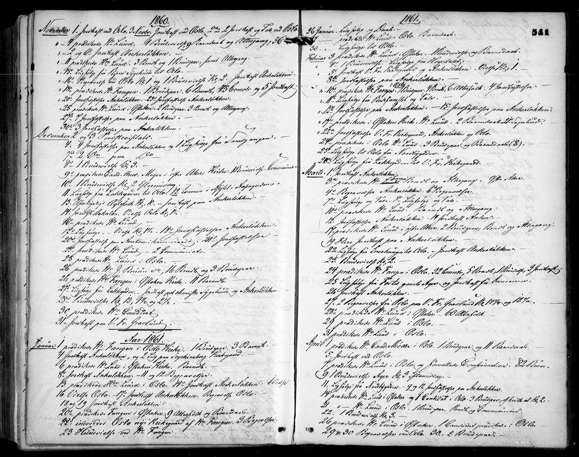 Grønland prestekontor Kirkebøker, AV/SAO-A-10848/F/Fa/L0001: Parish register (official) no. 1, 1859-1861, p. 541