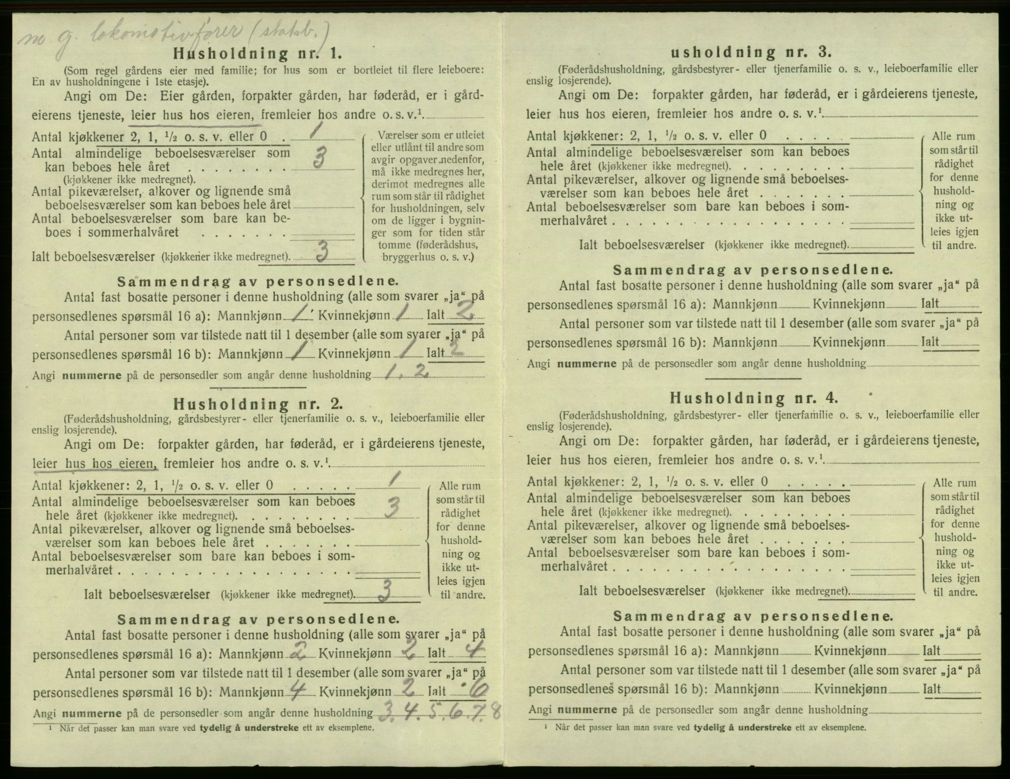 SAB, 1920 census for Fana, 1920, p. 101