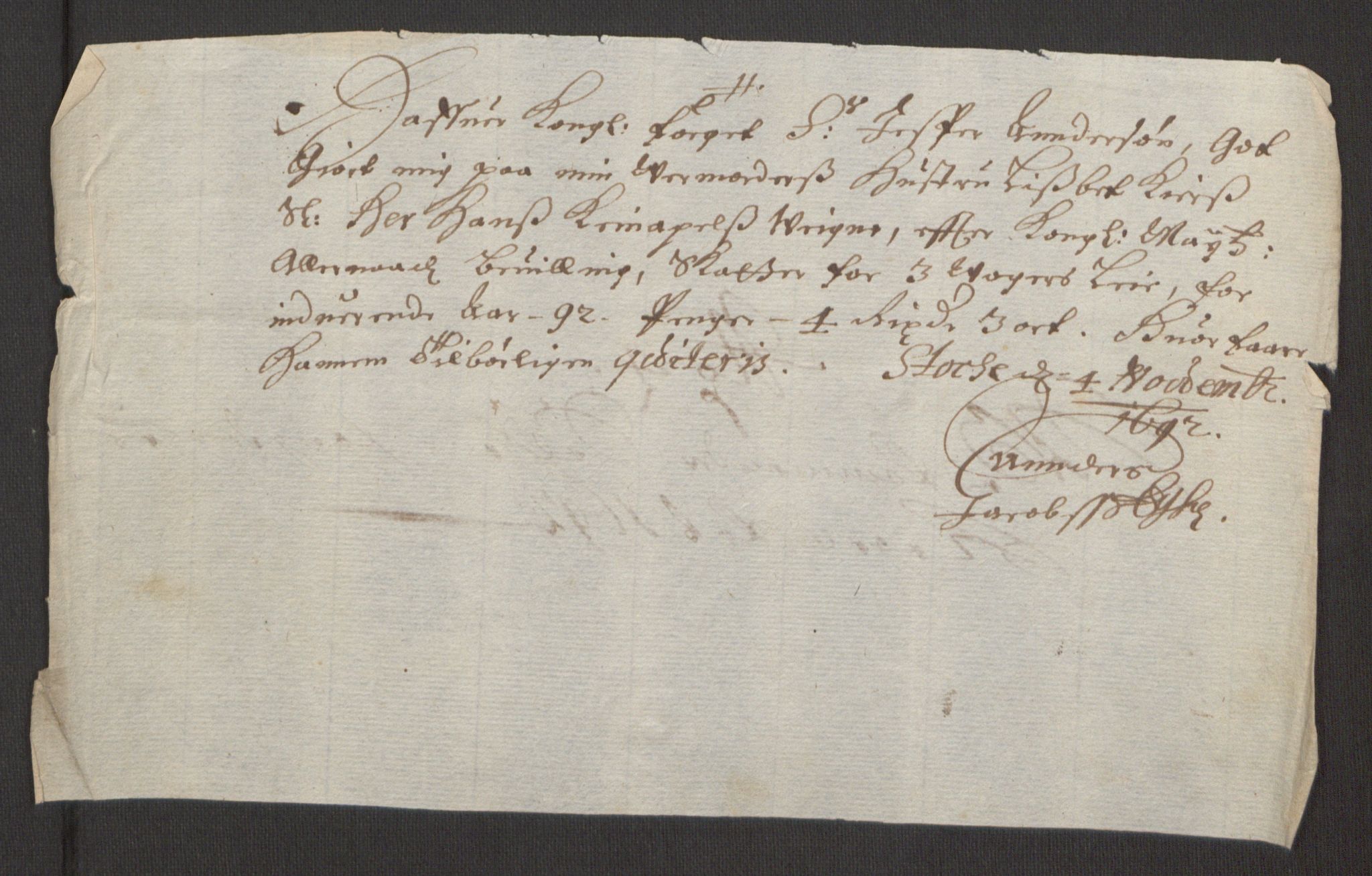 Rentekammeret inntil 1814, Reviderte regnskaper, Fogderegnskap, AV/RA-EA-4092/R66/L4577: Fogderegnskap Salten, 1691-1693, p. 248