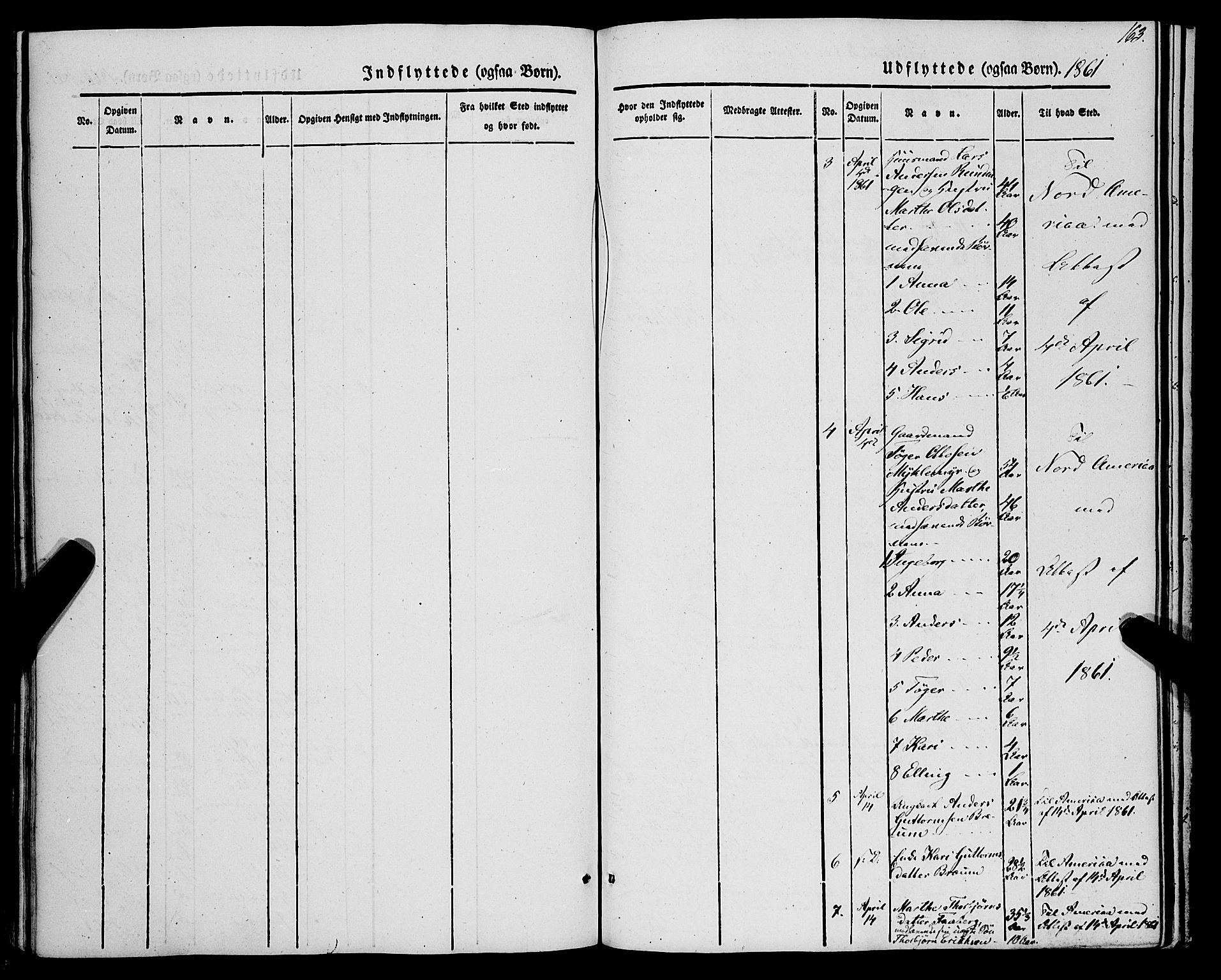 Jostedal sokneprestembete, SAB/A-80601/H/Haa/Haaa/L0005: Parish register (official) no. A 5, 1849-1877, p. 163