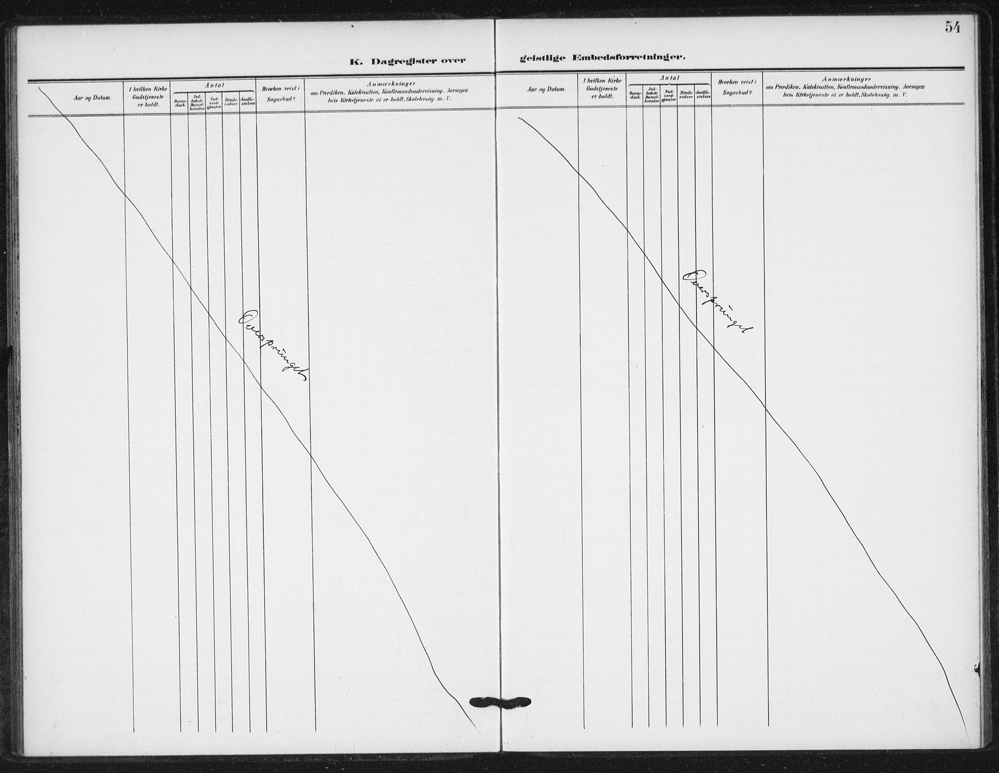 Ministerialprotokoller, klokkerbøker og fødselsregistre - Sør-Trøndelag, SAT/A-1456/623/L0472: Parish register (official) no. 623A06, 1907-1938, p. 54