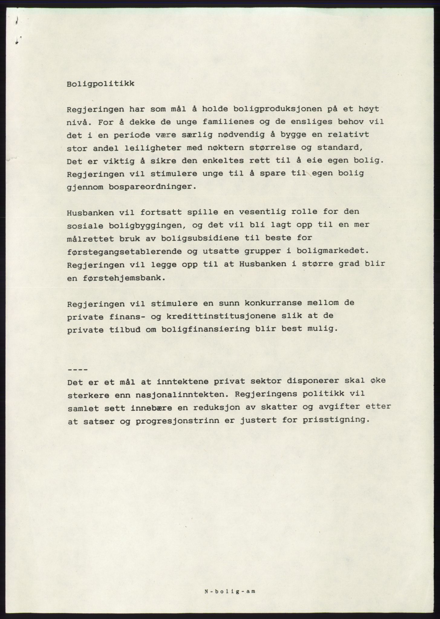 Forhandlingsmøtene 1989 mellom Høyre, KrF og Senterpartiet om dannelse av regjering, AV/RA-PA-0697/A/L0001: Forhandlingsprotokoll med vedlegg, 1989, p. 528