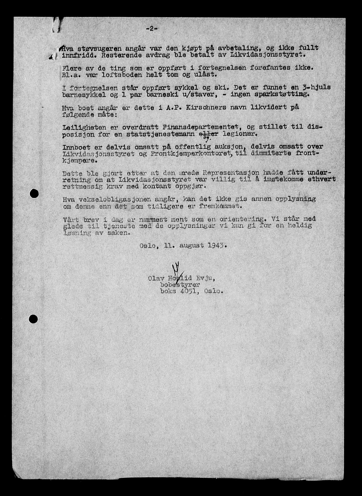 Justisdepartementet, Tilbakeføringskontoret for inndratte formuer, AV/RA-S-1564/H/Hc/Hcc/L0951: --, 1945-1947, p. 341