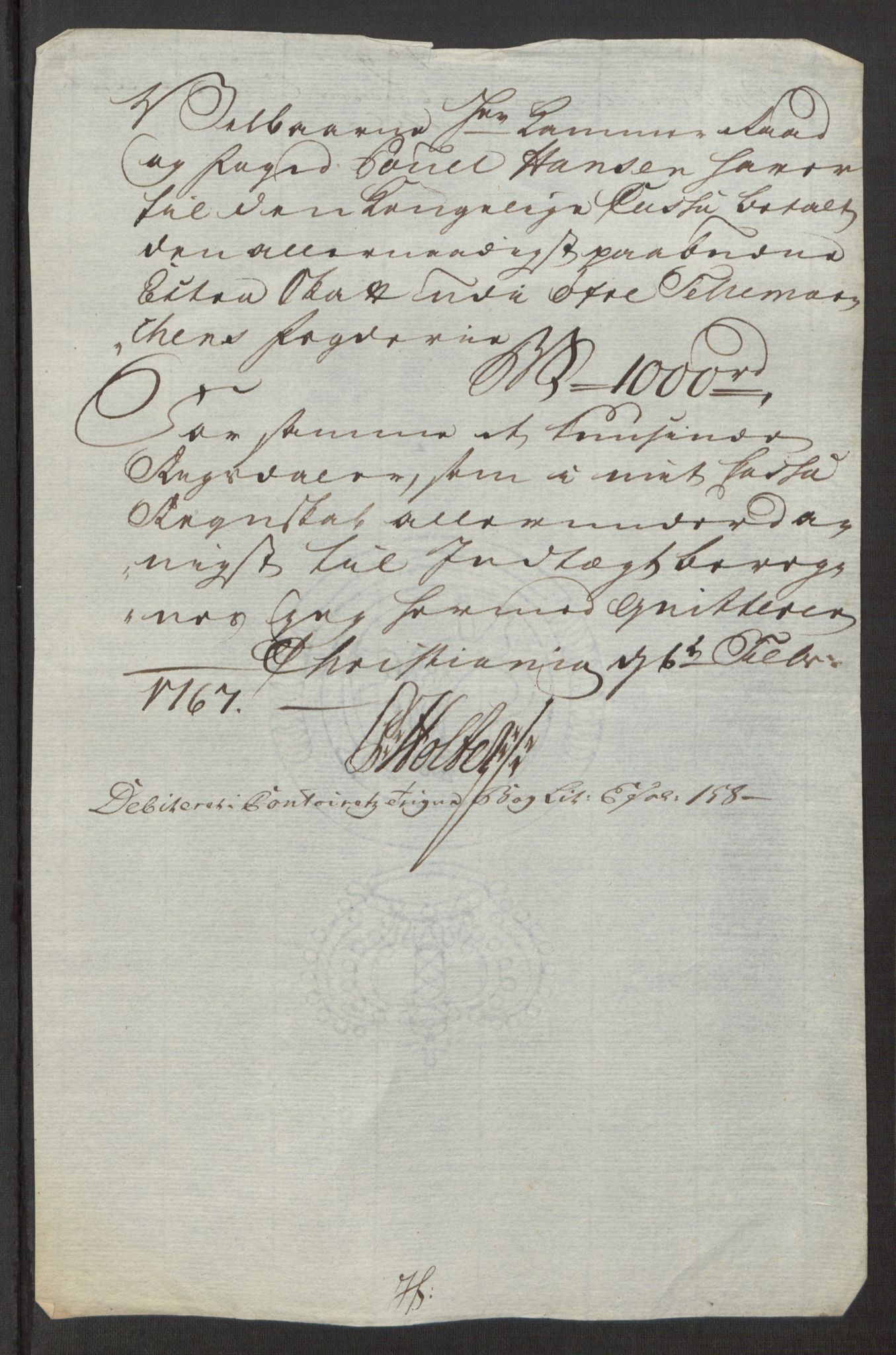 Rentekammeret inntil 1814, Reviderte regnskaper, Fogderegnskap, RA/EA-4092/R38/L2293: Ekstraskatten Øvre Telemark, 1762-1770, p. 77