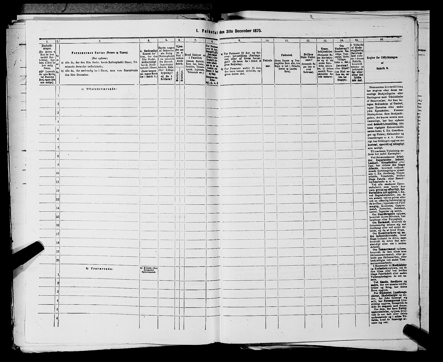 SAKO, 1875 census for 0821P Bø, 1875, p. 775