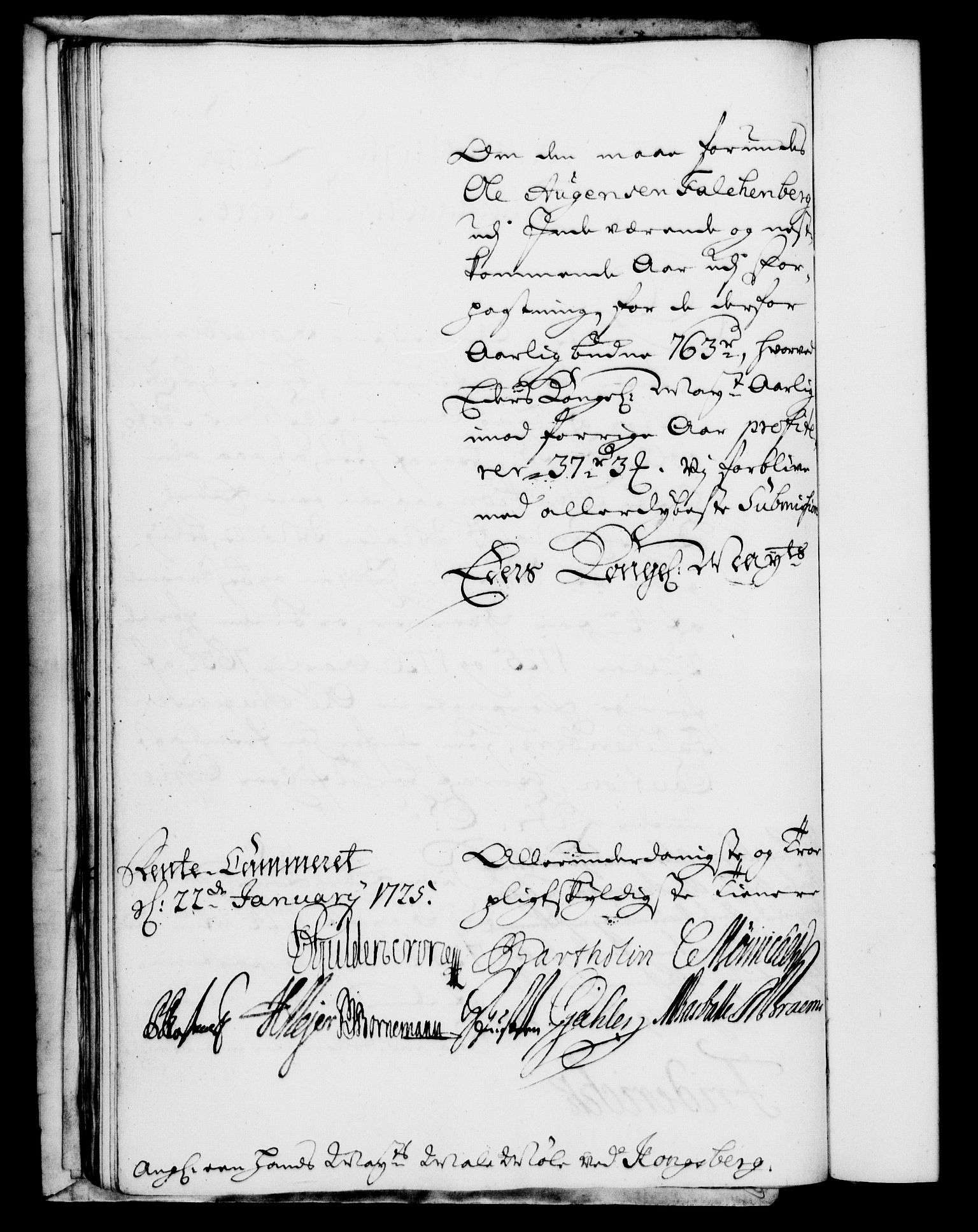 Rentekammeret, Kammerkanselliet, RA/EA-3111/G/Gf/Gfa/L0008: Norsk relasjons- og resolusjonsprotokoll (merket RK 52.8), 1725, p. 70
