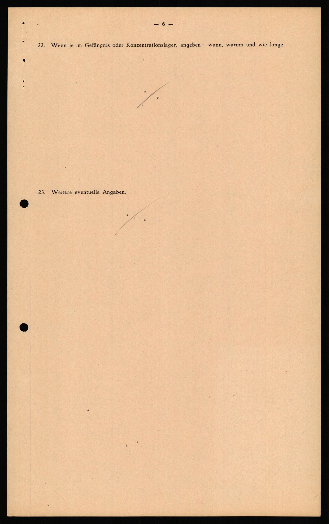 Forsvaret, Forsvarets overkommando II, RA/RAFA-3915/D/Db/L0027: CI Questionaires. Tyske okkupasjonsstyrker i Norge. Tyskere., 1945-1946, p. 122