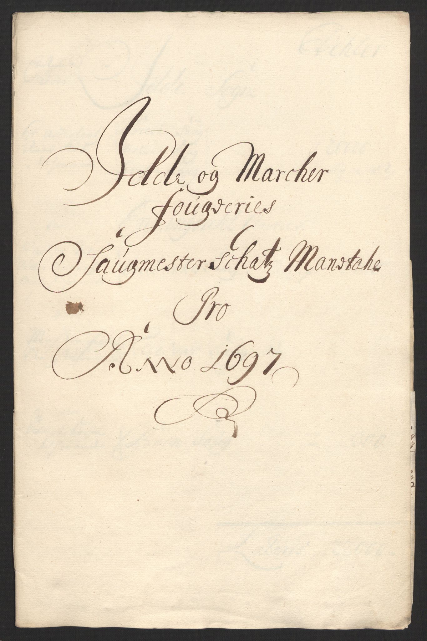 Rentekammeret inntil 1814, Reviderte regnskaper, Fogderegnskap, RA/EA-4092/R01/L0013: Fogderegnskap Idd og Marker, 1696-1698, p. 226