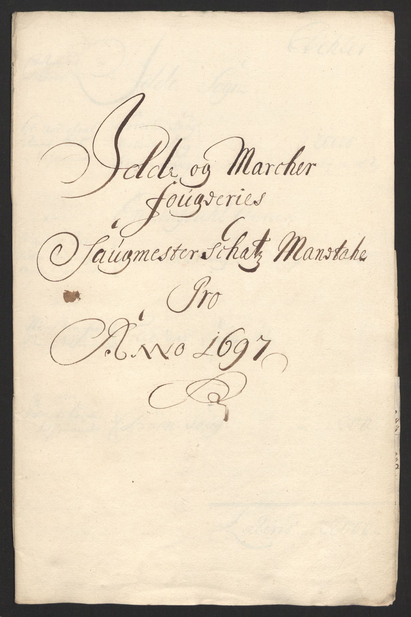 Rentekammeret inntil 1814, Reviderte regnskaper, Fogderegnskap, AV/RA-EA-4092/R01/L0013: Fogderegnskap Idd og Marker, 1696-1698, p. 226