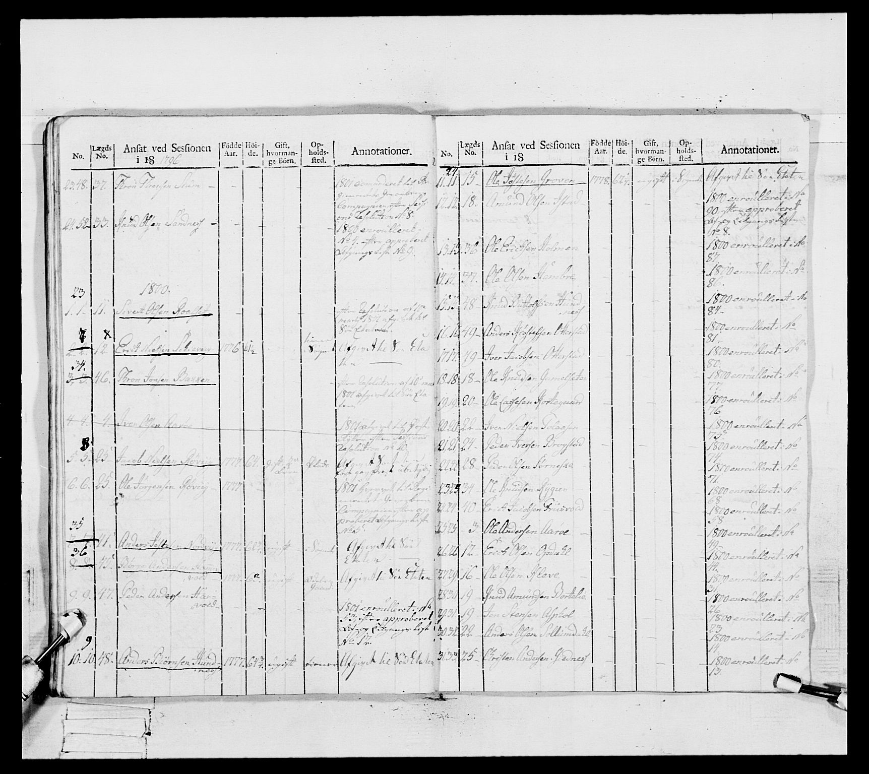 Generalitets- og kommissariatskollegiet, Det kongelige norske kommissariatskollegium, RA/EA-5420/E/Eh/L0082: 2. Trondheimske nasjonale infanteriregiment, 1804, p. 367