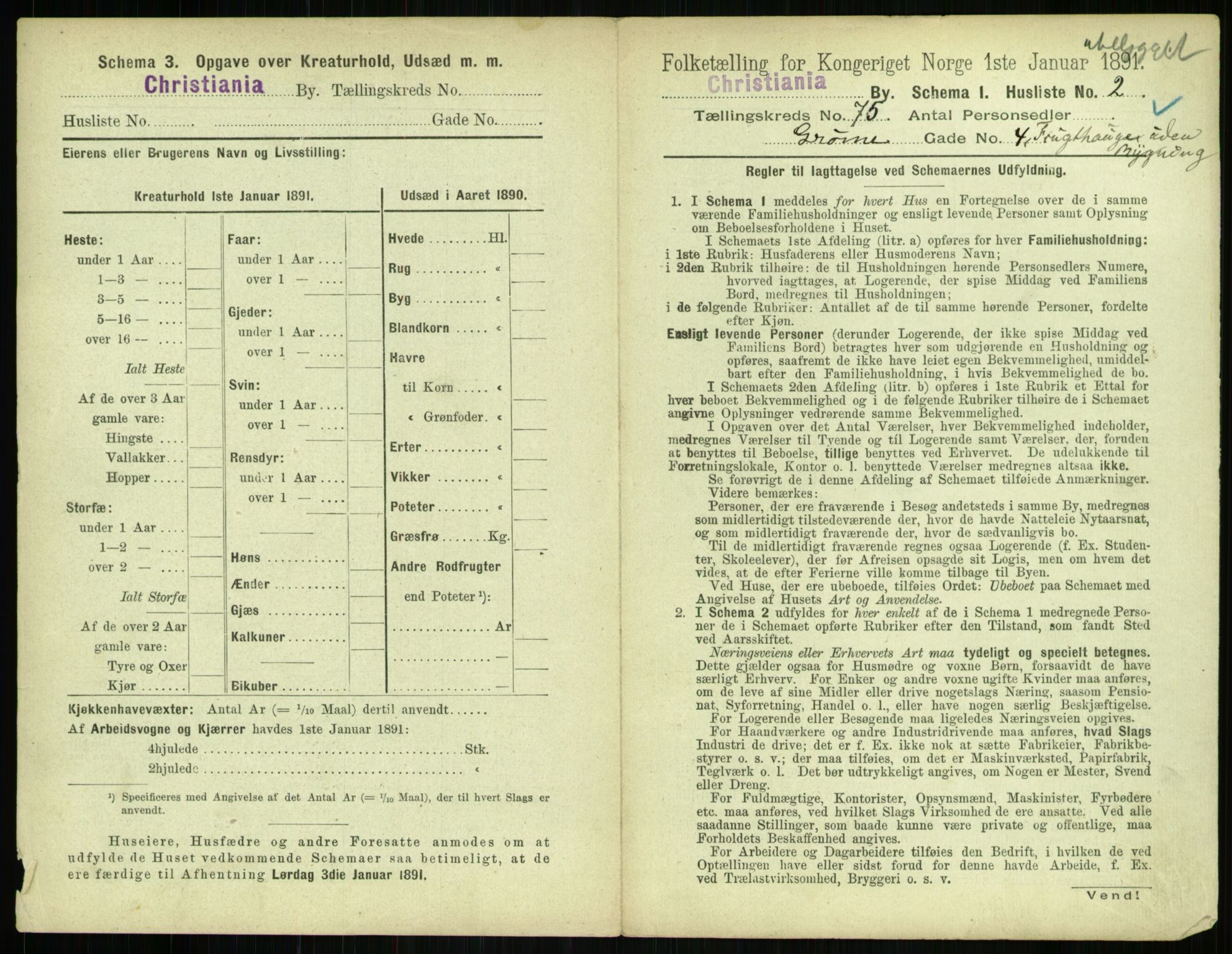 RA, 1891 census for 0301 Kristiania, 1891, p. 39775