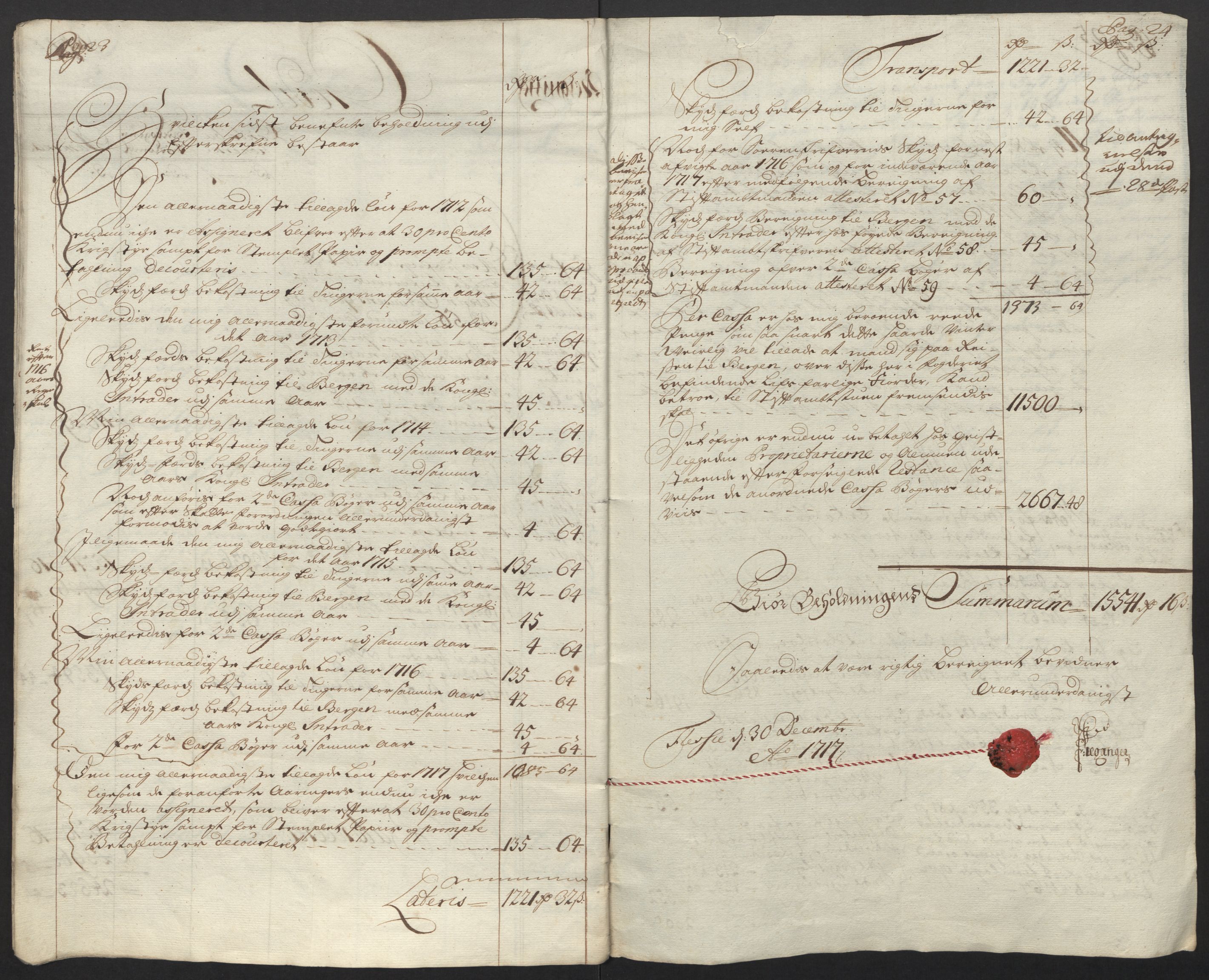 Rentekammeret inntil 1814, Reviderte regnskaper, Fogderegnskap, AV/RA-EA-4092/R52/L3321: Fogderegnskap Sogn, 1717-1718, p. 16