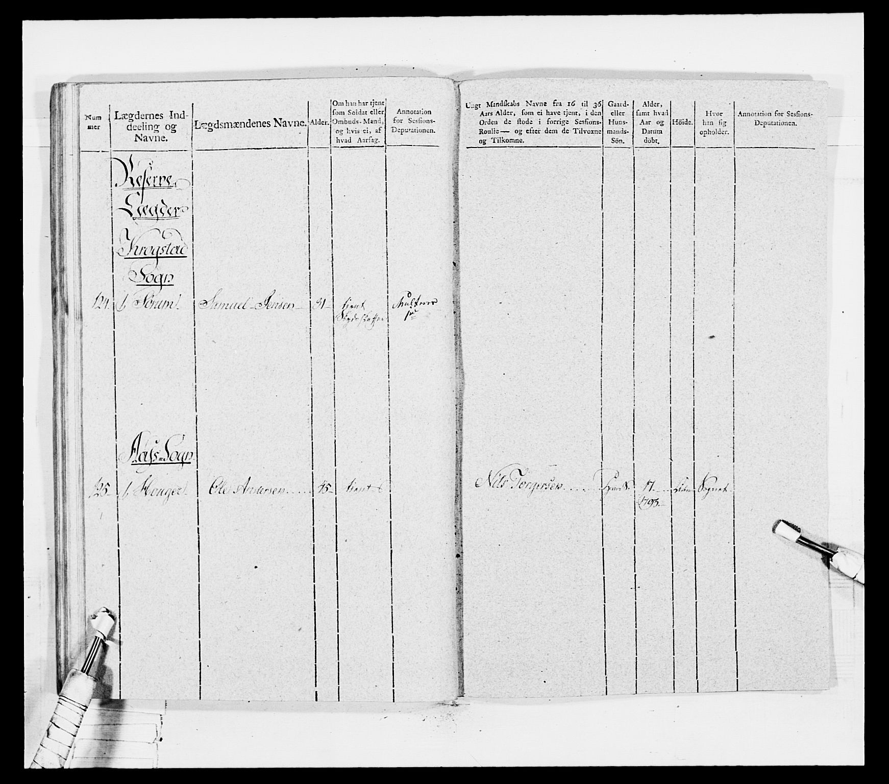 Generalitets- og kommissariatskollegiet, Det kongelige norske kommissariatskollegium, AV/RA-EA-5420/E/Eh/L0034: Nordafjelske gevorbne infanteriregiment, 1810, p. 281