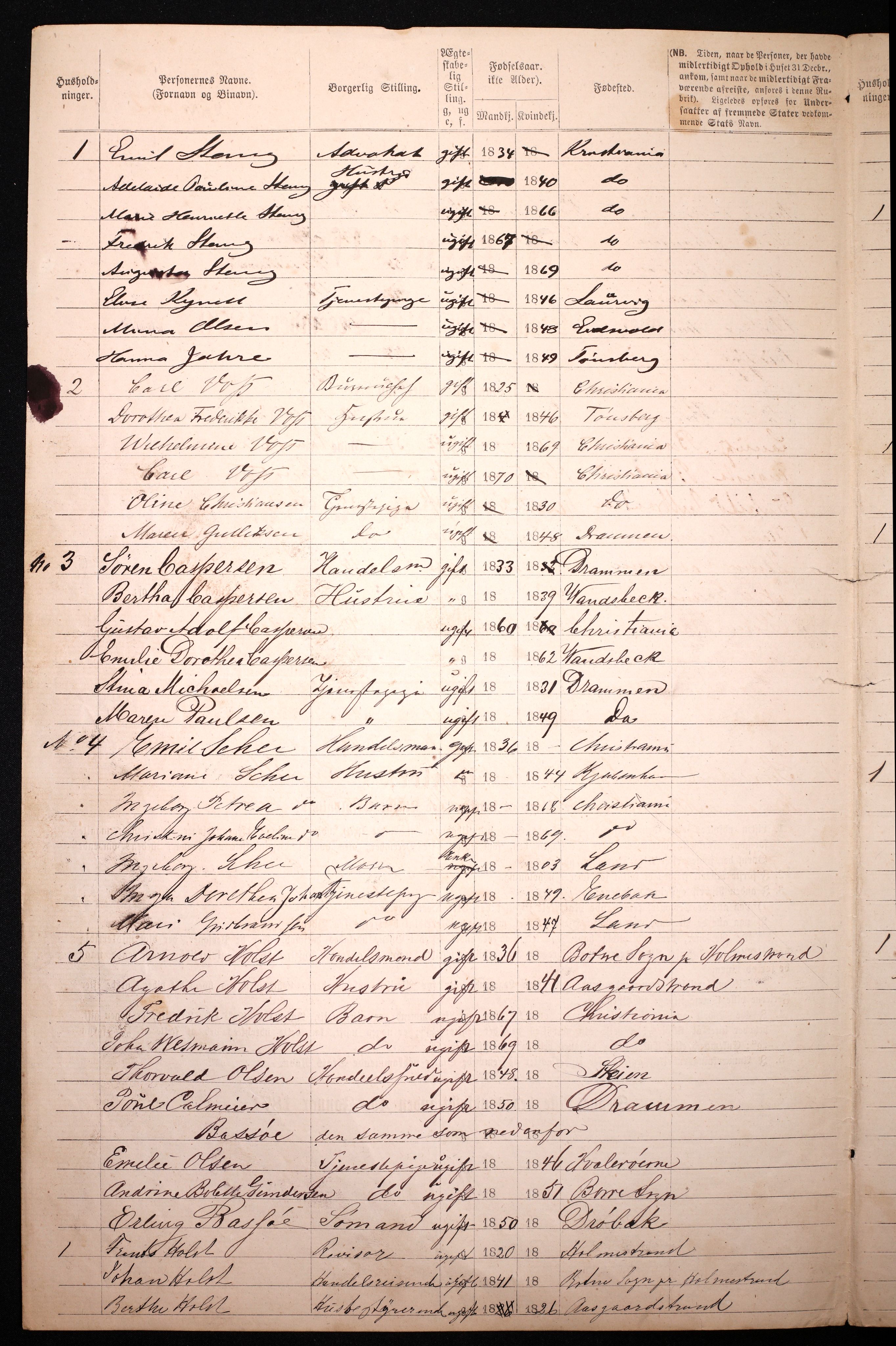 RA, 1870 census for 0301 Kristiania, 1870, p. 2794