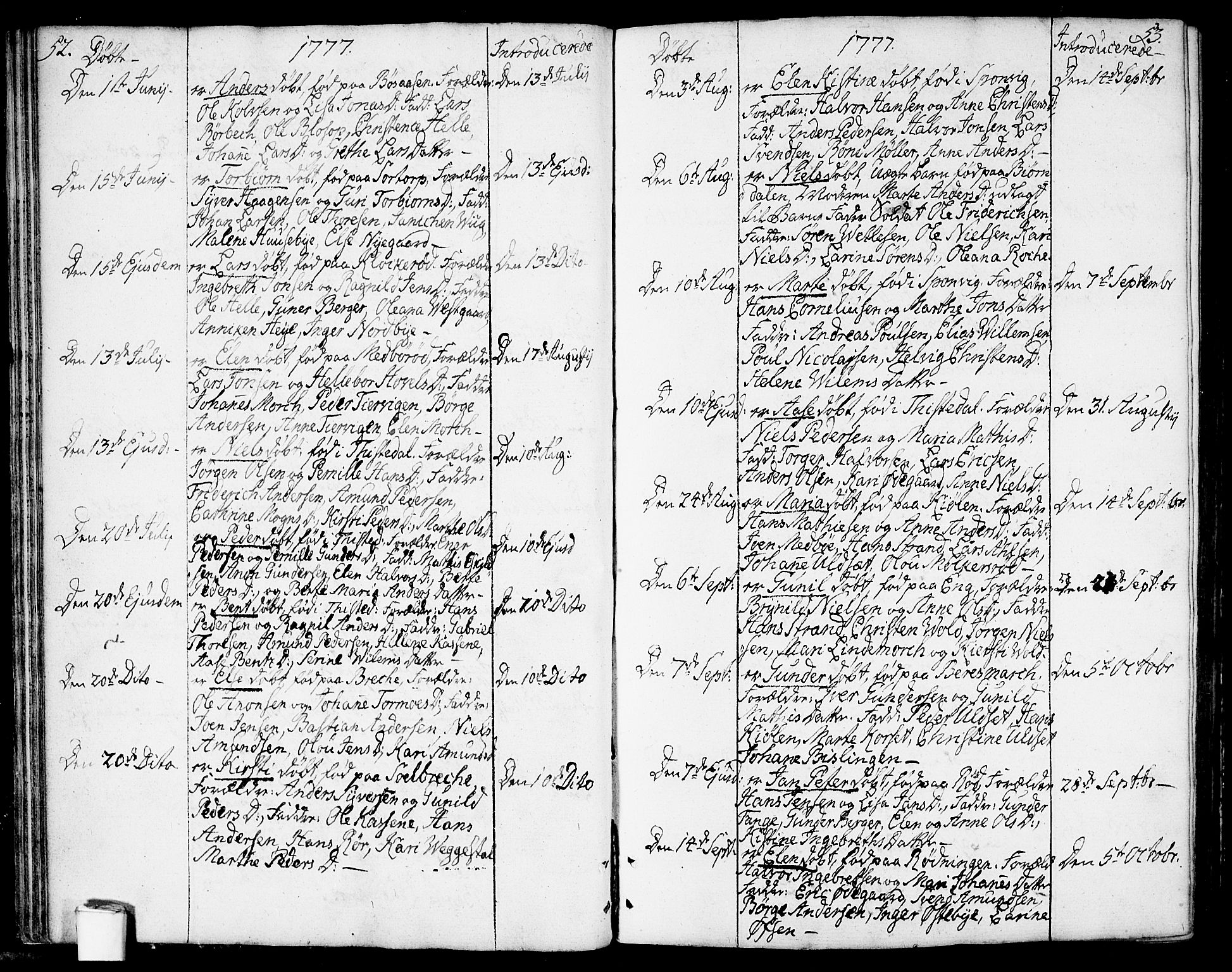 Berg prestekontor Kirkebøker, AV/SAO-A-10902/F/Fa/L0001: Parish register (official) no. I 1, 1770-1814, p. 52-53