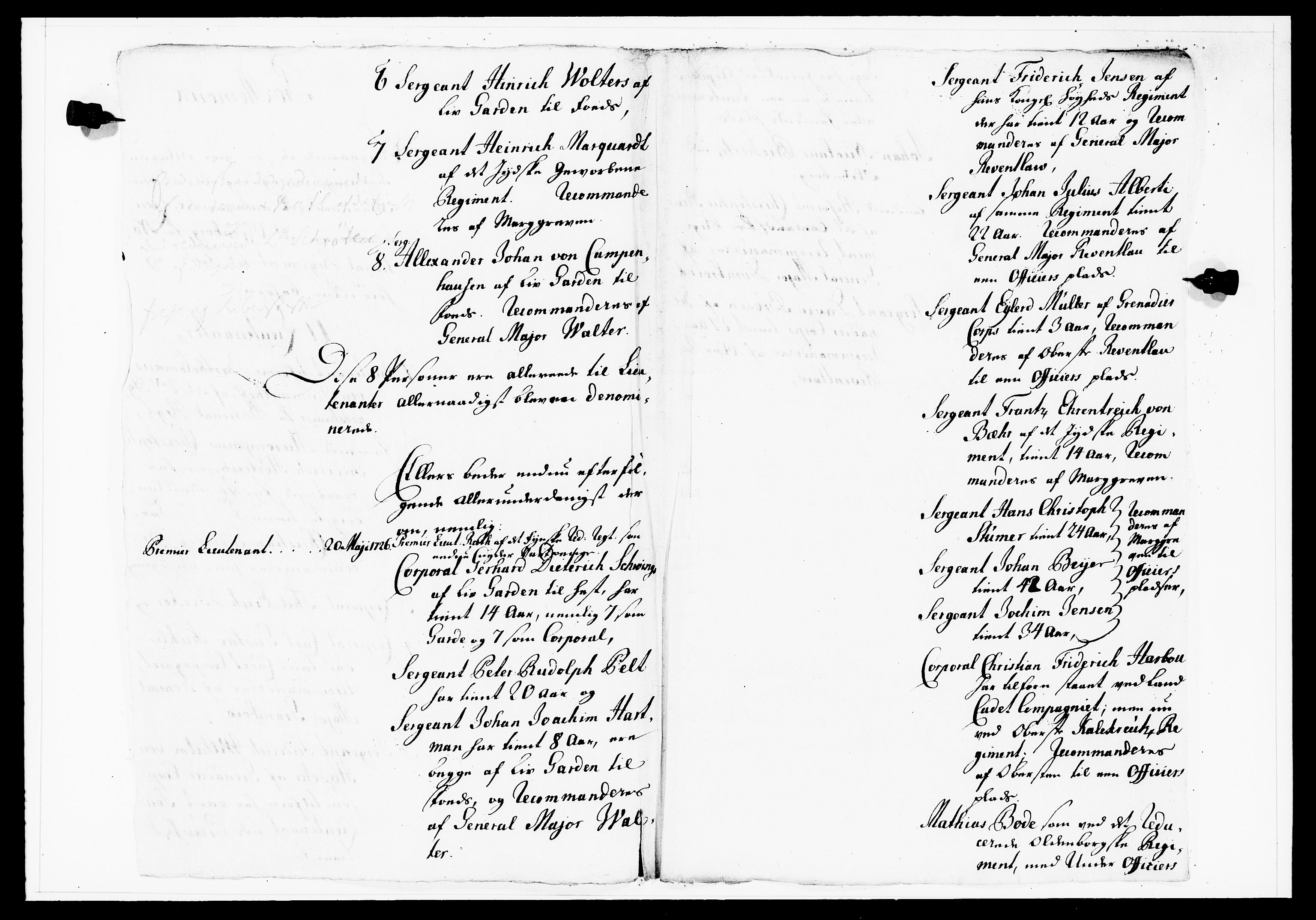 Krigskollegiet, Krigskancelliet, DRA/A-0006/-/1138-1142: Refererede sager, 1737, p. 162