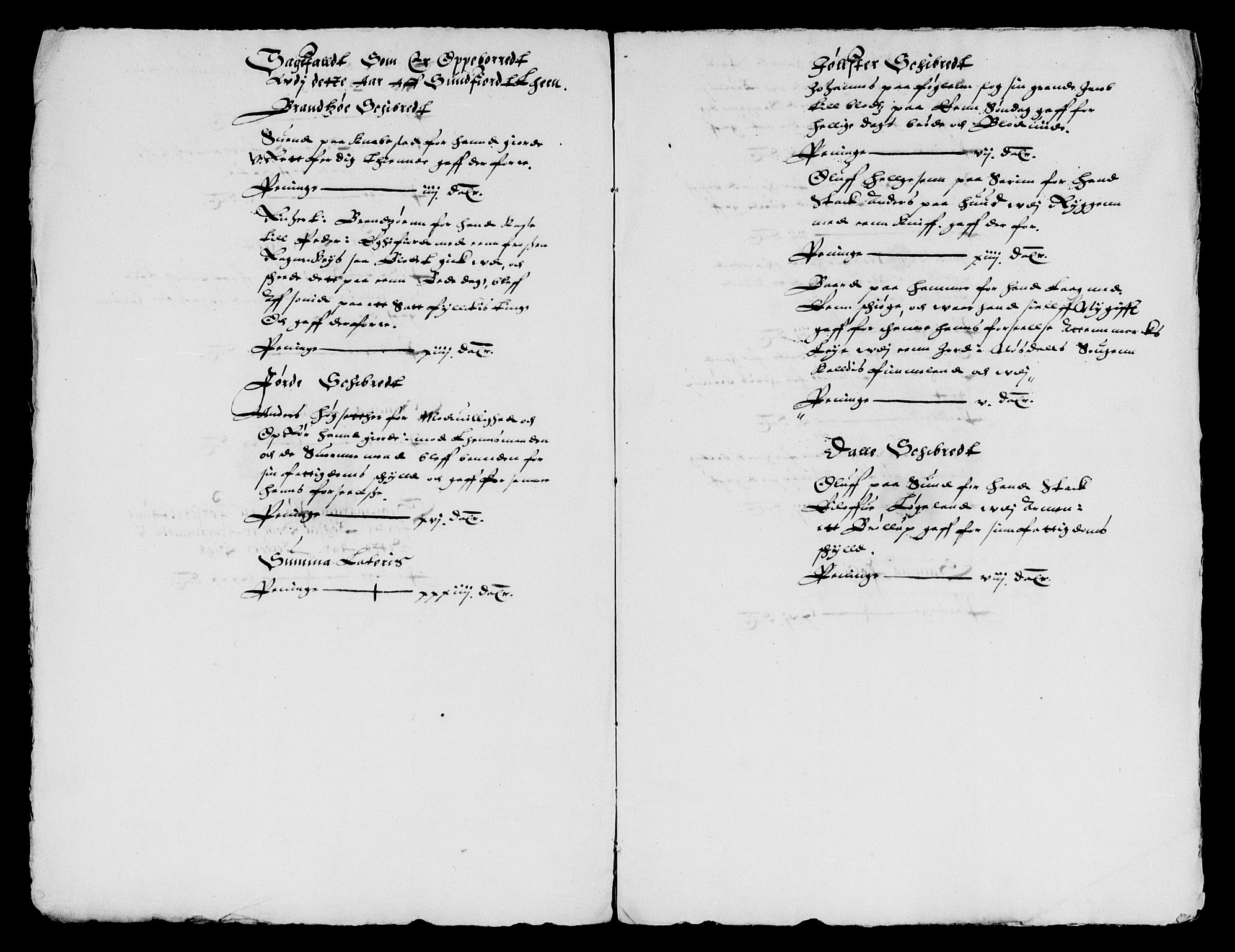 Rentekammeret inntil 1814, Reviderte regnskaper, Lensregnskaper, RA/EA-5023/R/Rb/Rbt/L0008: Bergenhus len, 1609-1612