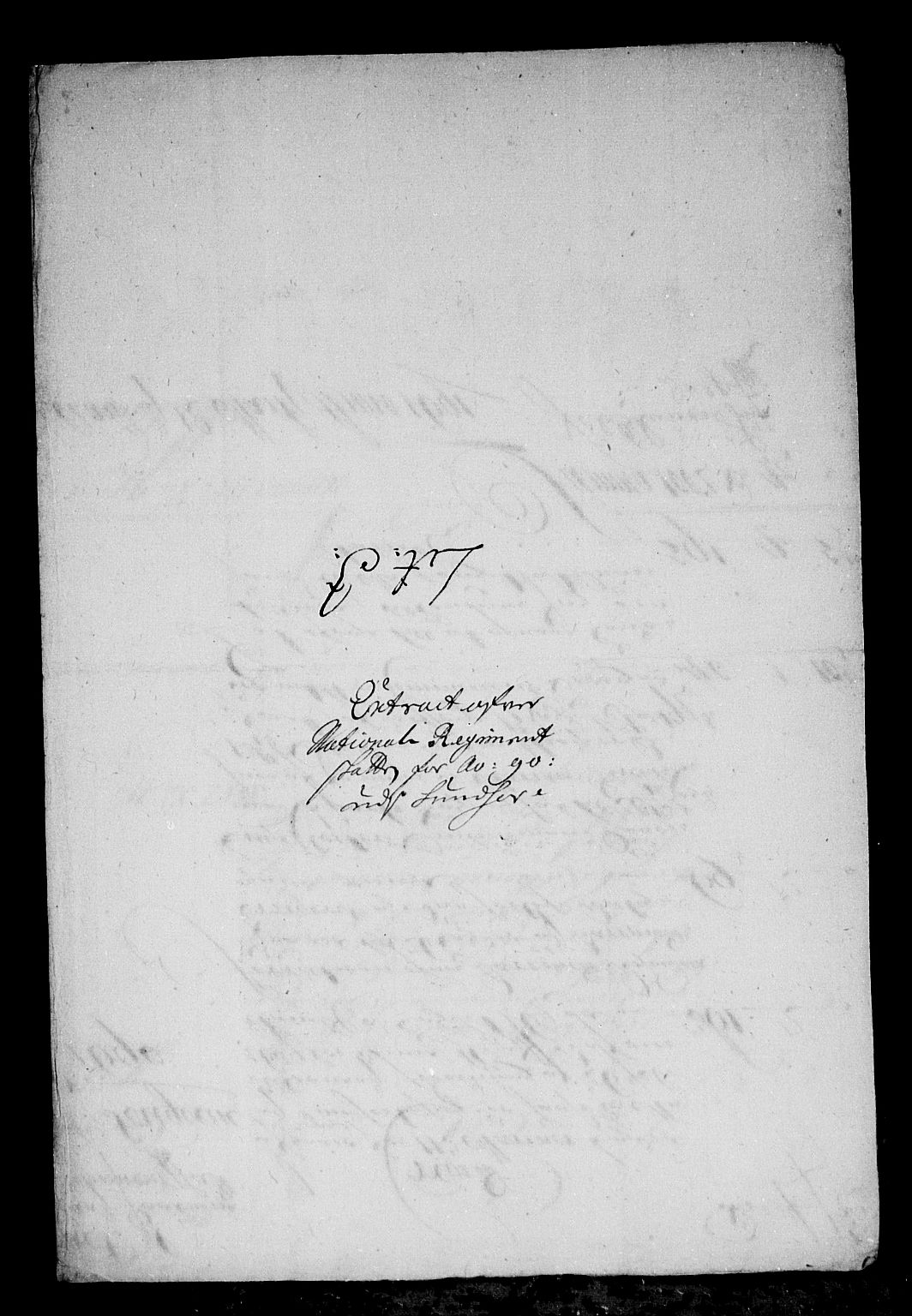 Rentekammeret inntil 1814, Reviderte regnskaper, Stiftamtstueregnskaper, Bergen stiftamt, RA/EA-6043/R/Rc/L0092: Bergen stiftamt, 1689-1690