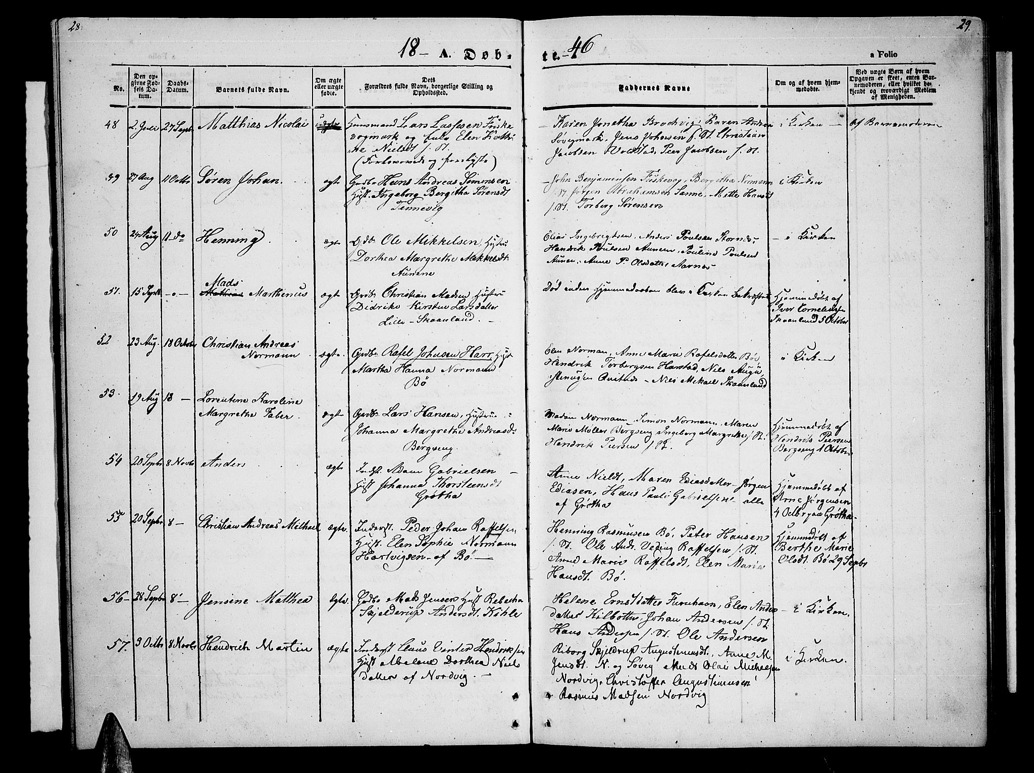 Trondenes sokneprestkontor, AV/SATØ-S-1319/H/Hb/L0006klokker: Parish register (copy) no. 6, 1845-1855, p. 28-29