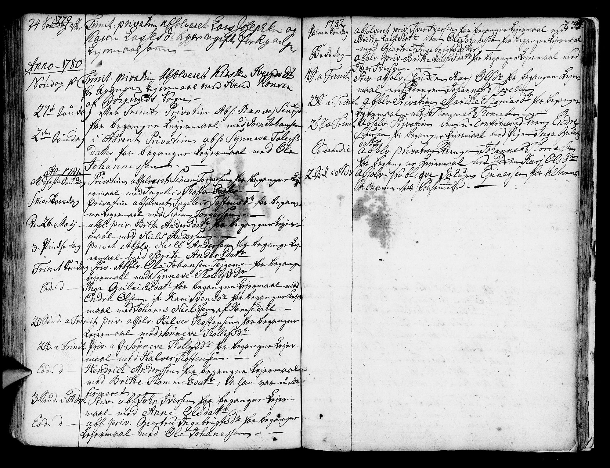 Lærdal sokneprestembete, SAB/A-81201: Parish register (official) no. A 2, 1752-1782, p. 233