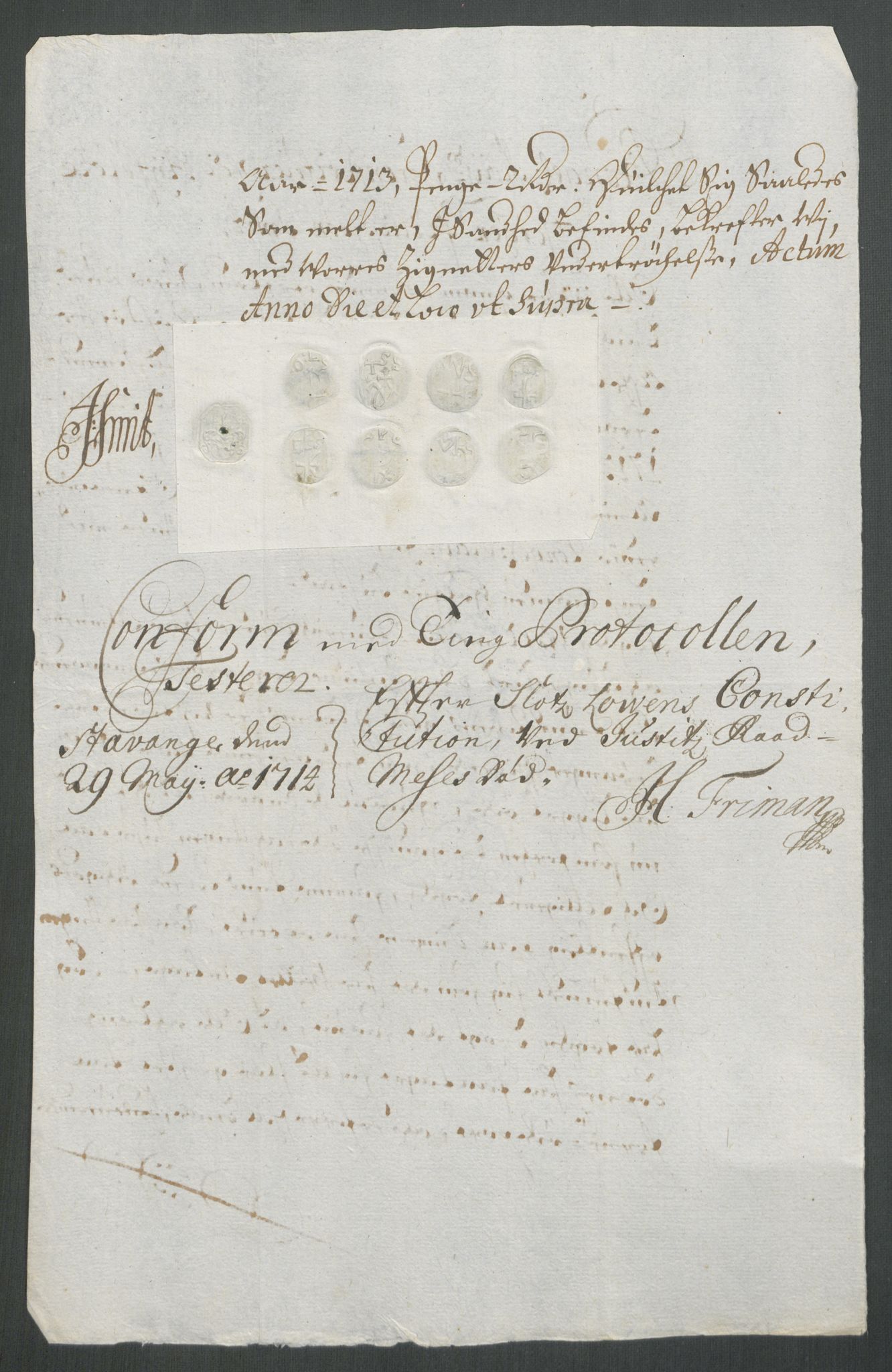 Rentekammeret inntil 1814, Reviderte regnskaper, Fogderegnskap, RA/EA-4092/R47/L2868: Fogderegnskap Ryfylke, 1715, p. 385