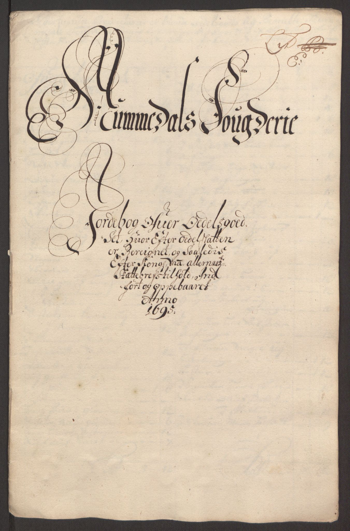 Rentekammeret inntil 1814, Reviderte regnskaper, Fogderegnskap, RA/EA-4092/R64/L4424: Fogderegnskap Namdal, 1692-1695, p. 469