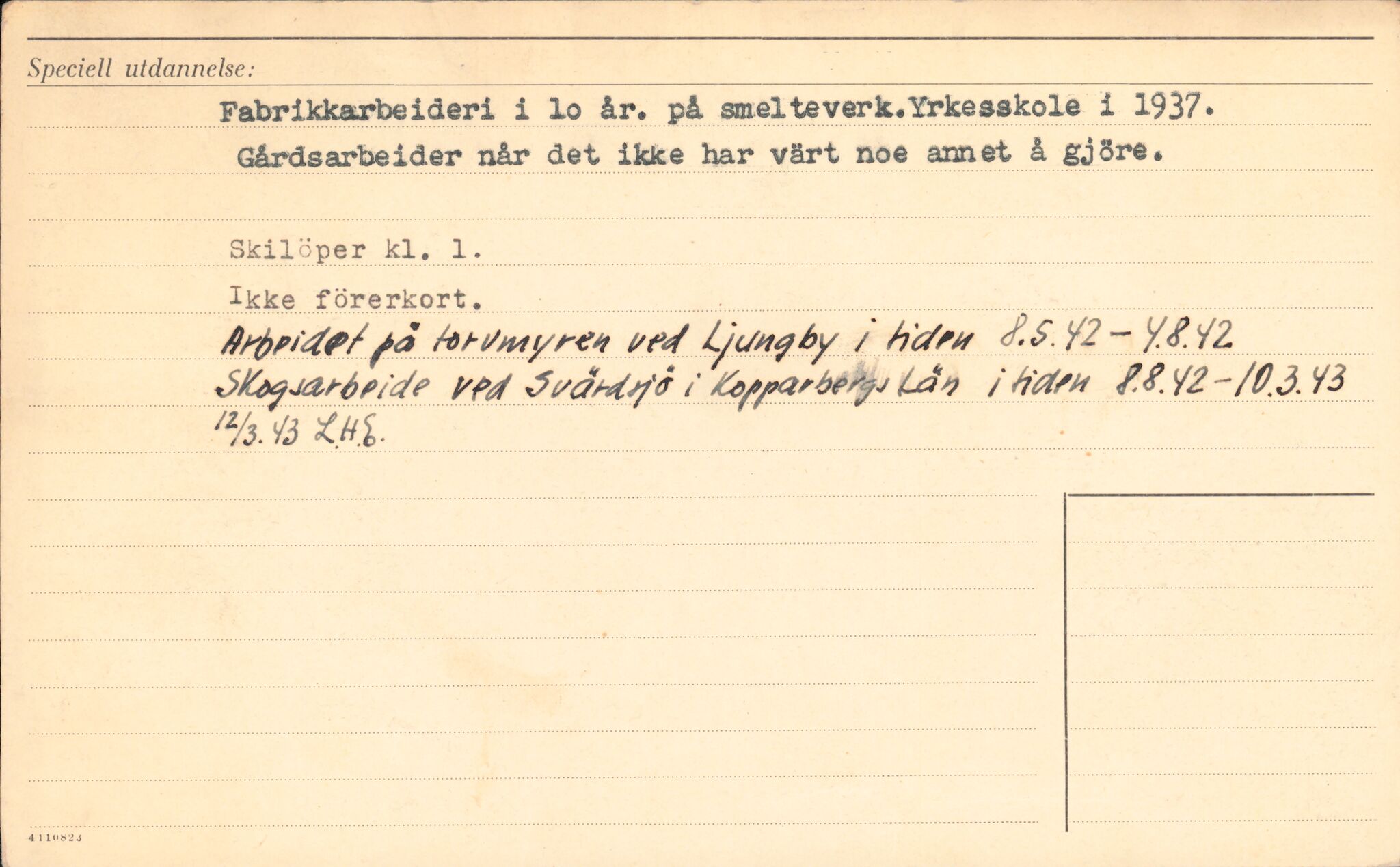 Forsvaret, Forsvarets overkommando/Luftforsvarsstaben, RA/RAFA-4079/P/Pa/L0038: Personellpapirer, 1914, p. 456