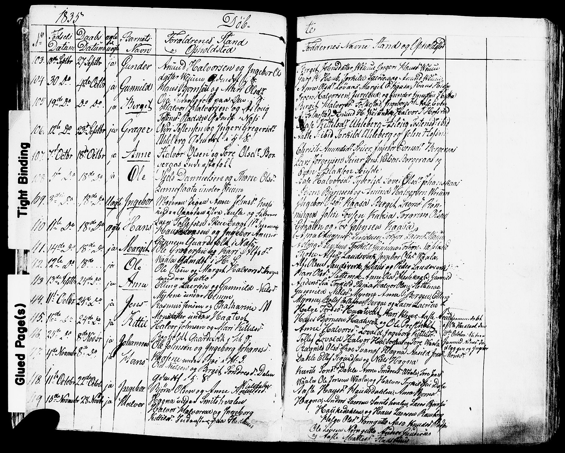 Sauherad kirkebøker, AV/SAKO-A-298/F/Fa/L0006: Parish register (official) no. I 6, 1827-1850, p. 53