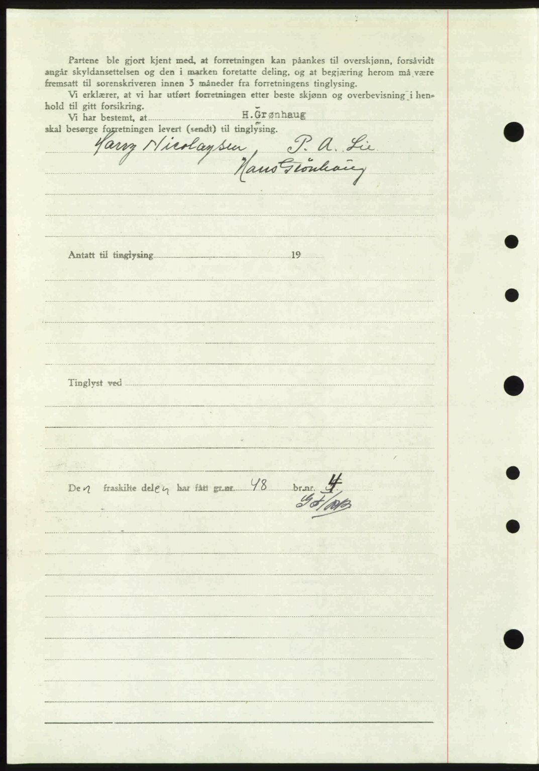 Idd og Marker sorenskriveri, AV/SAO-A-10283/G/Gb/Gbb/L0008: Mortgage book no. A8, 1946-1946, Diary no: : 425/1946