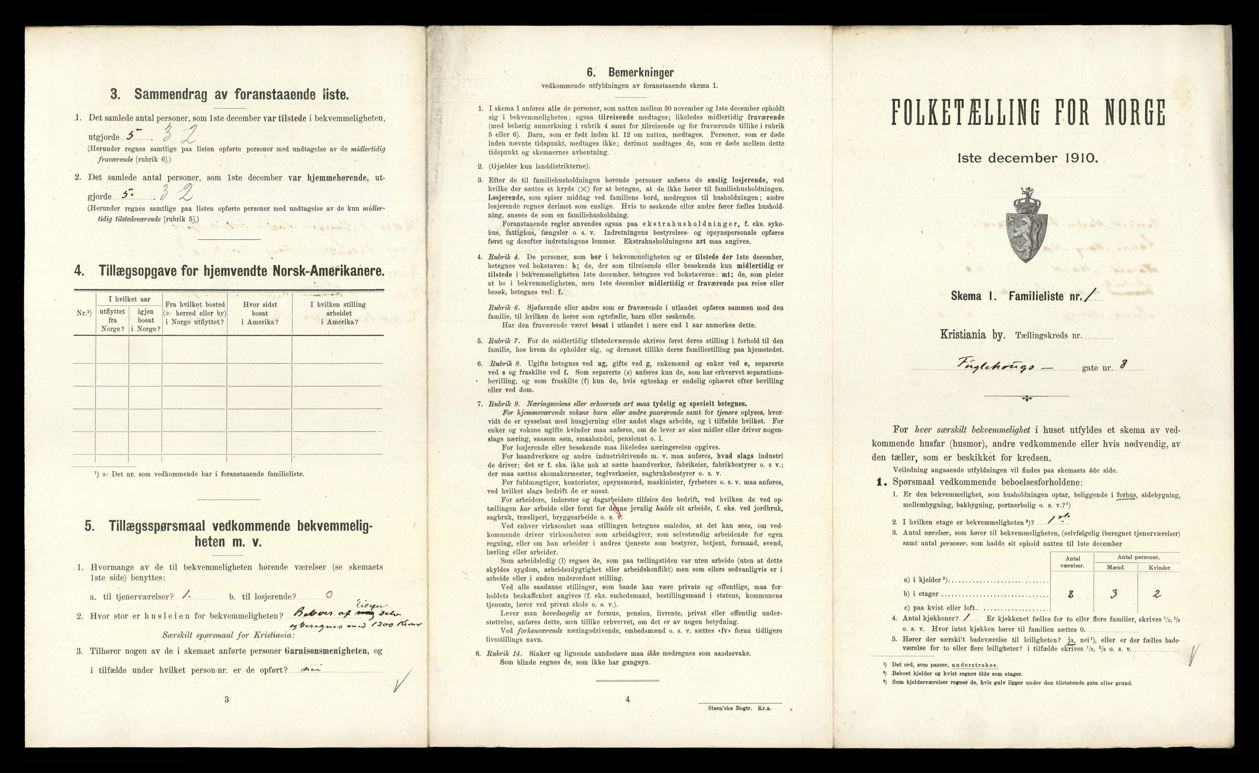 RA, 1910 census for Kristiania, 1910, p. 27637