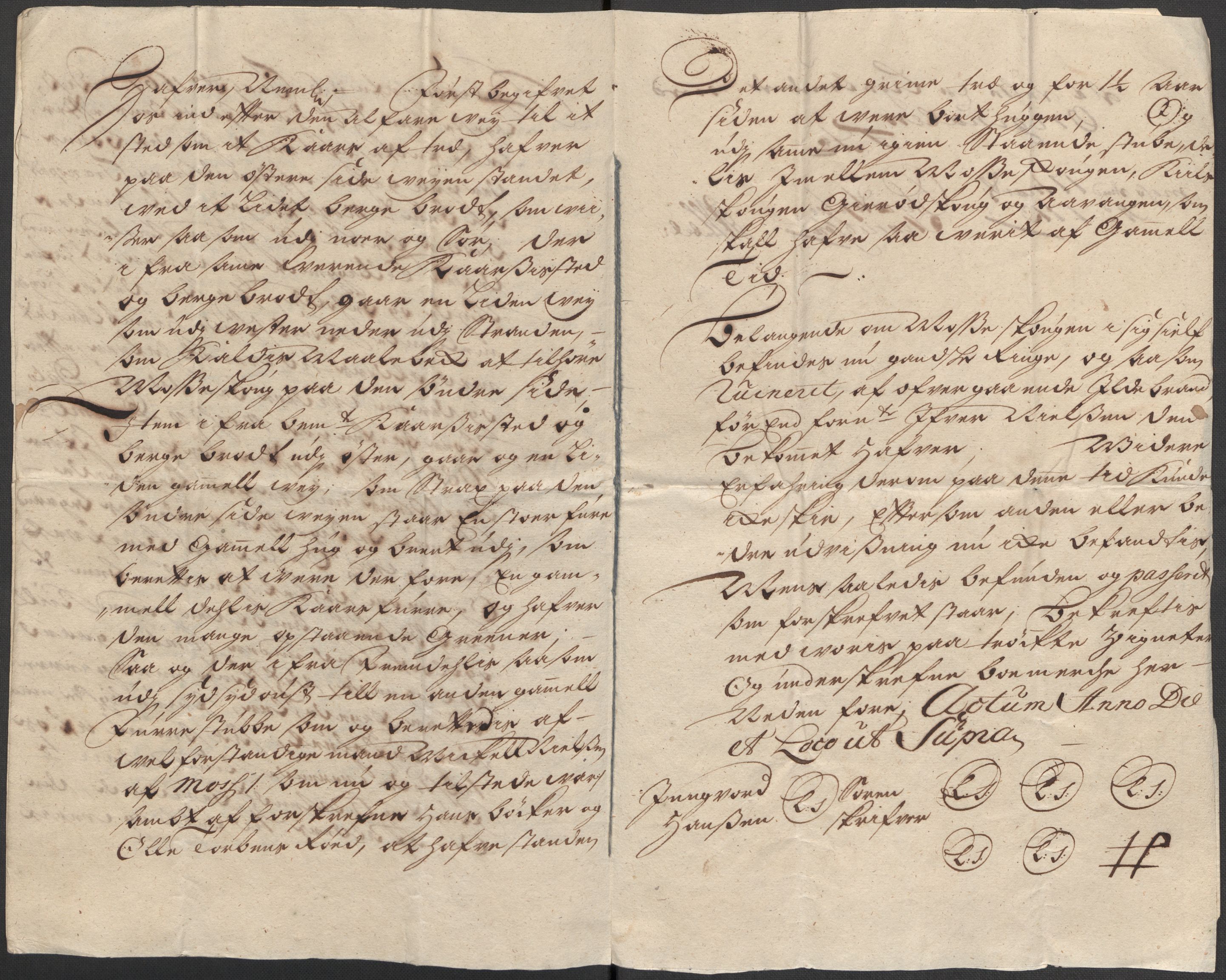 Riksarkivets diplomsamling, AV/RA-EA-5965/F12/L0006: Pk. 7 (III), 1589-1716, p. 149