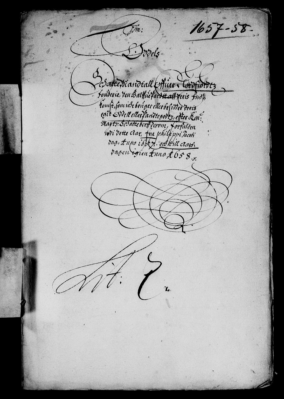 Rentekammeret inntil 1814, Reviderte regnskaper, Lensregnskaper, AV/RA-EA-5023/R/Rb/Rbt/L0139: Bergenhus len, 1657-1658