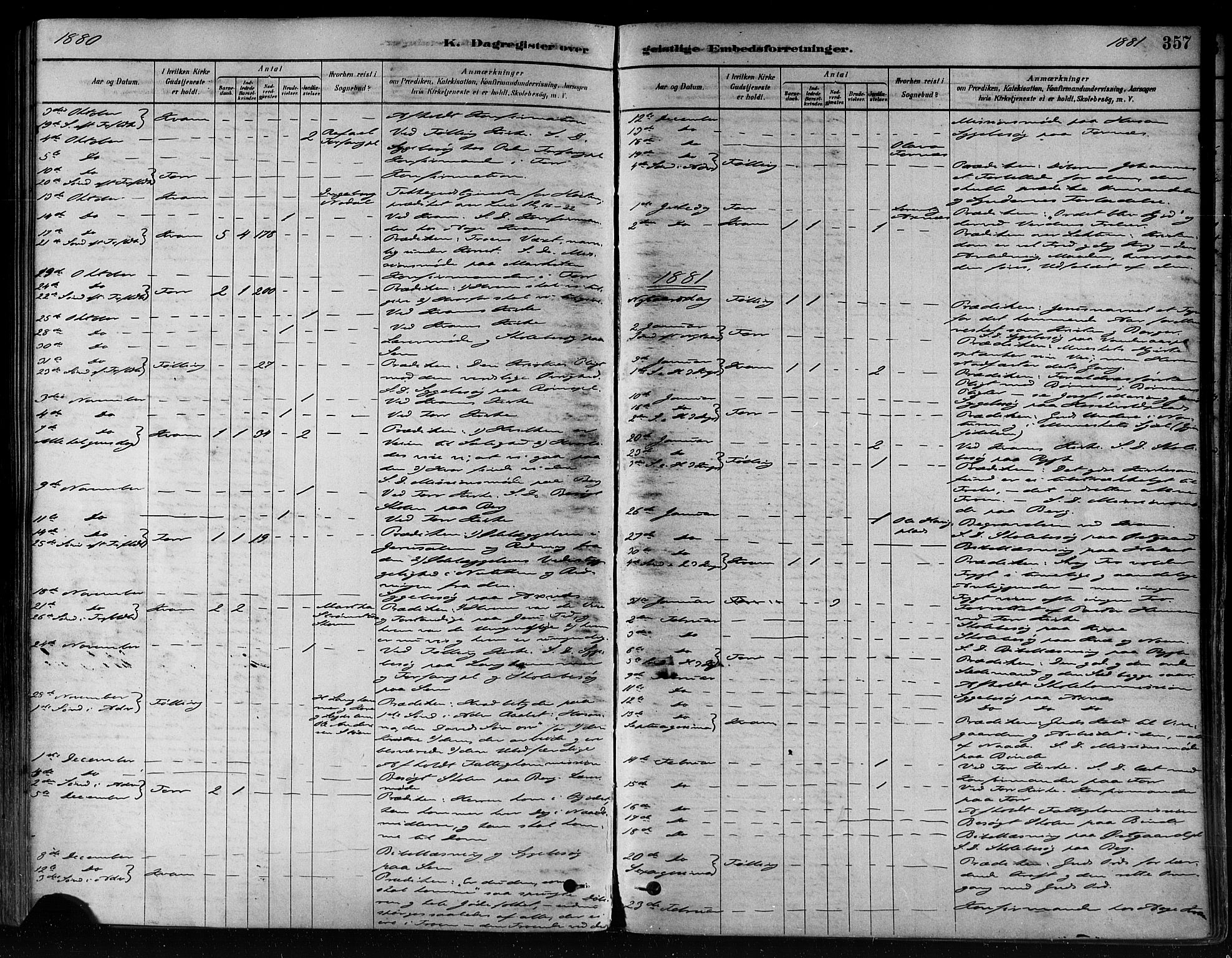 Ministerialprotokoller, klokkerbøker og fødselsregistre - Nord-Trøndelag, SAT/A-1458/746/L0448: Parish register (official) no. 746A07 /1, 1878-1900, p. 357